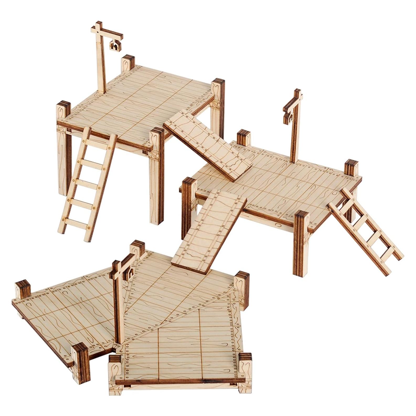 Conjunto Modular de Puente CZYY 7PCS para RPG 3D