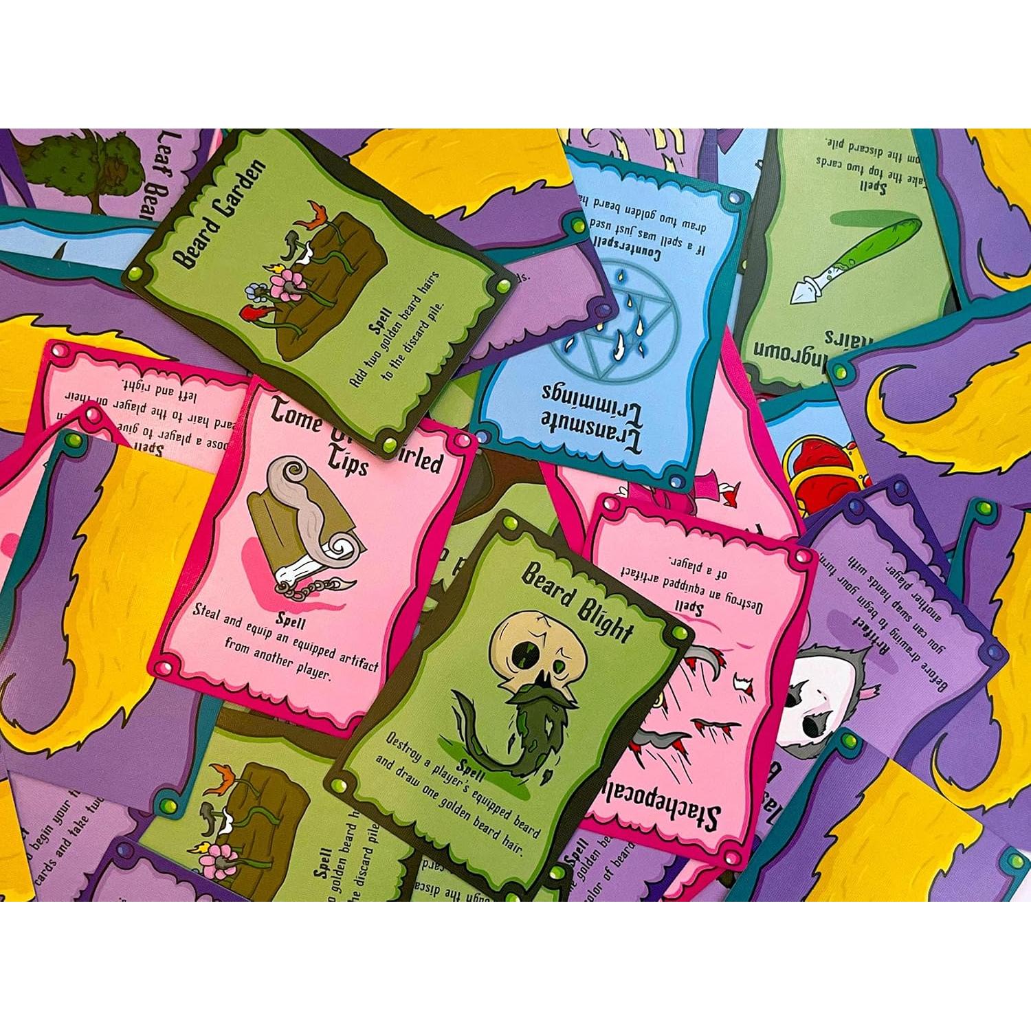 Juego de Cartas Barbas Mágicas El Sombrero Polvoriento 2-5 Jugadores