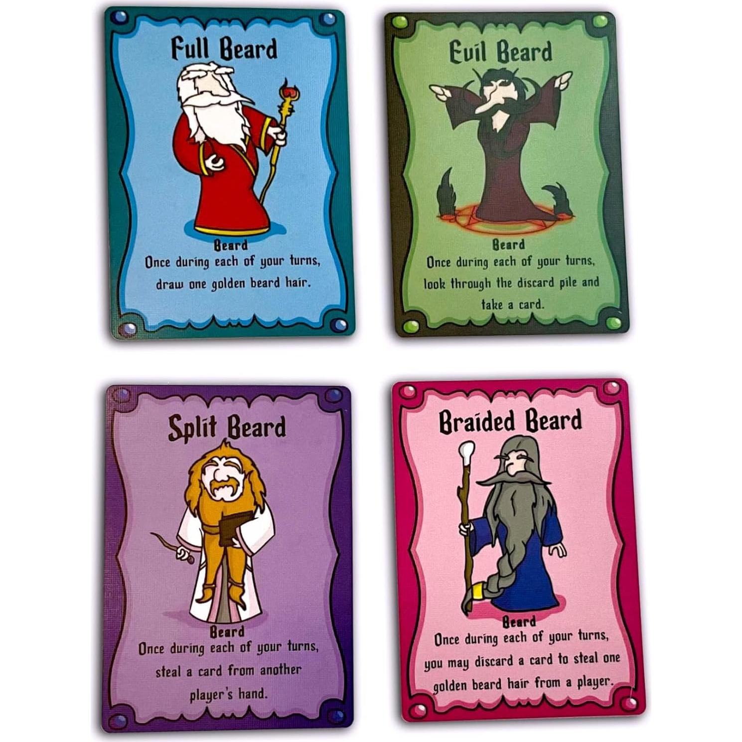 Juego de Cartas Barbas Mágicas El Sombrero Polvoriento 2-5 Jugadores