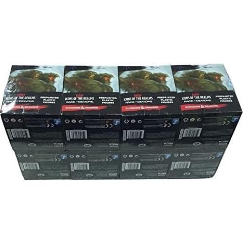 WizKids D&D Iconos de Los Reinos: Ira de Demonios - 8 Paquetes