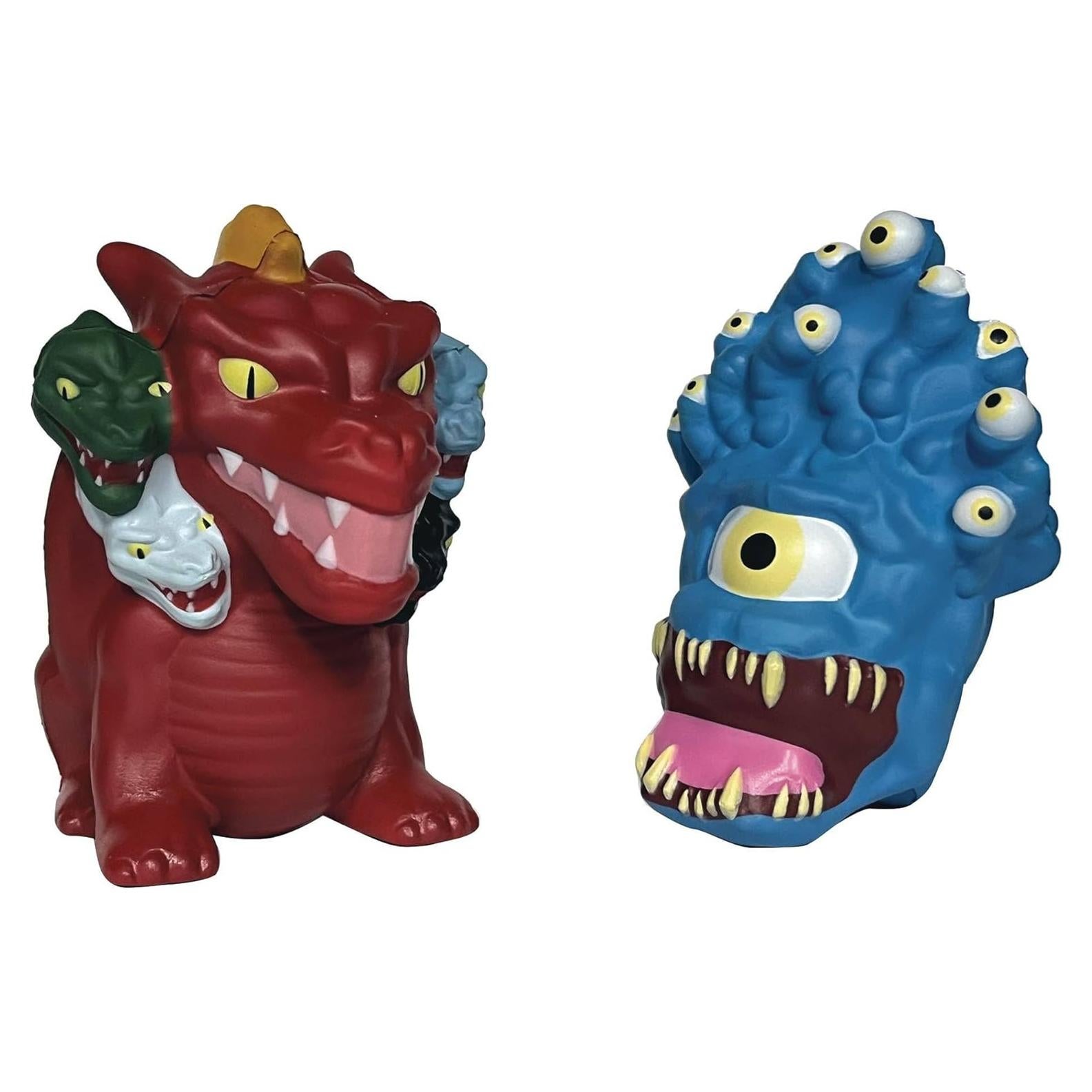 Muñecos Antiestrés D&D Beholder y Tiamat Surreal 10 cm