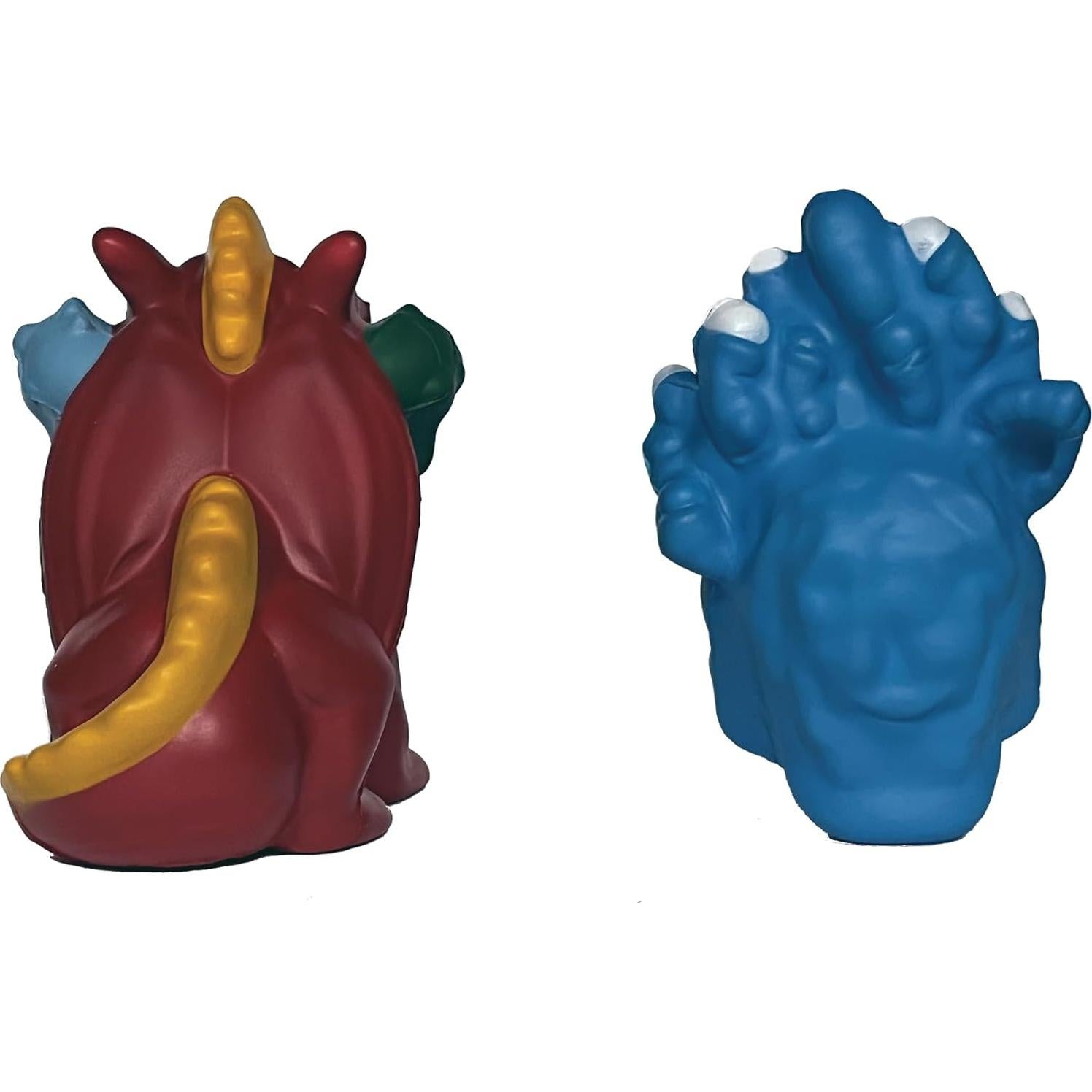 Muñecos Antiestrés D&D Beholder y Tiamat Surreal 10 cm