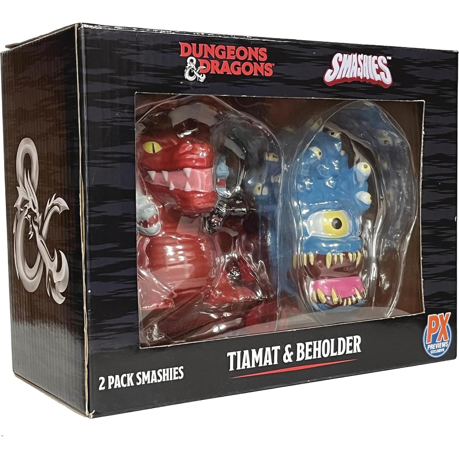 Muñecos Antiestrés D&D Beholder y Tiamat Surreal 10 cm