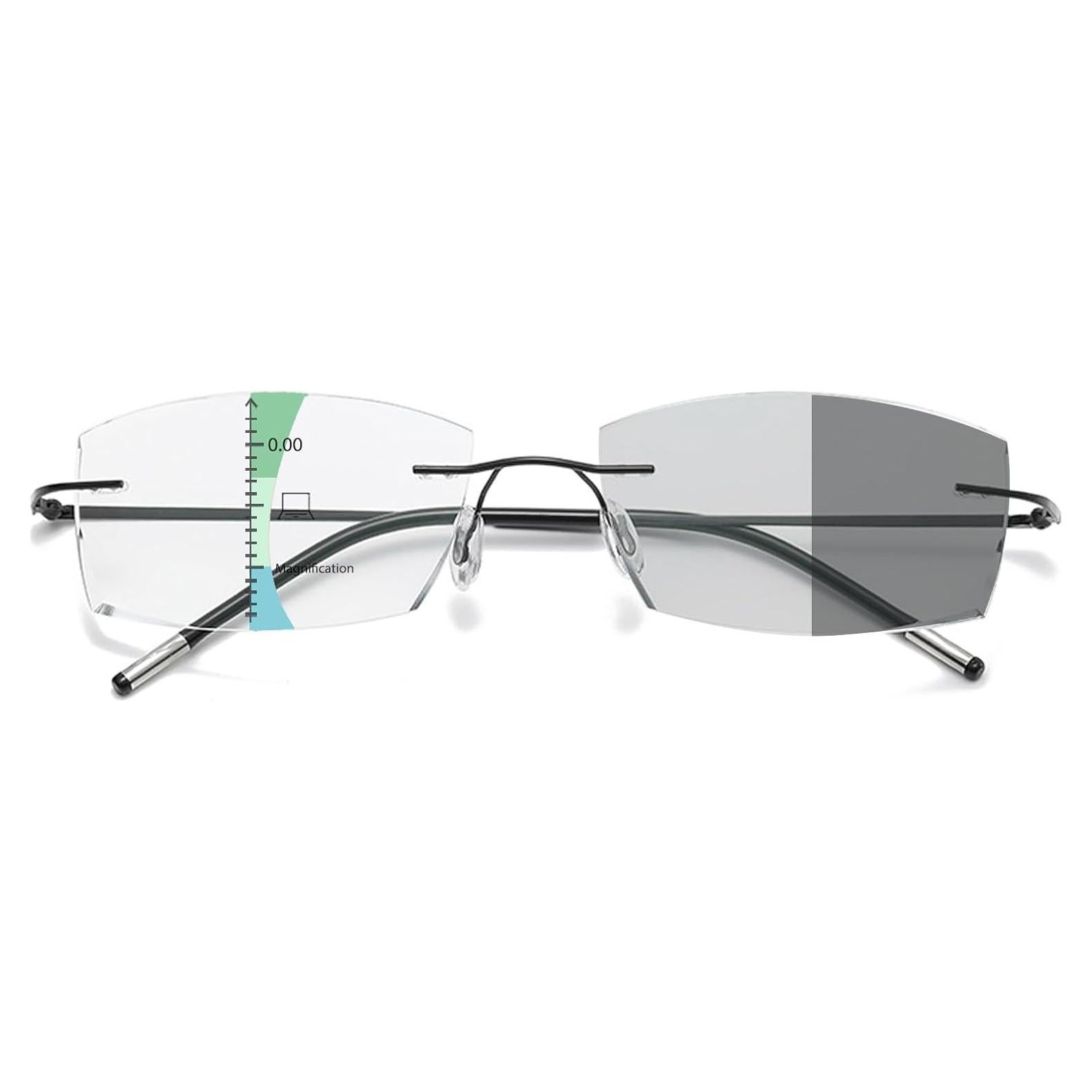 Gafas de lectura multifocales progresivas con bloqueo azul