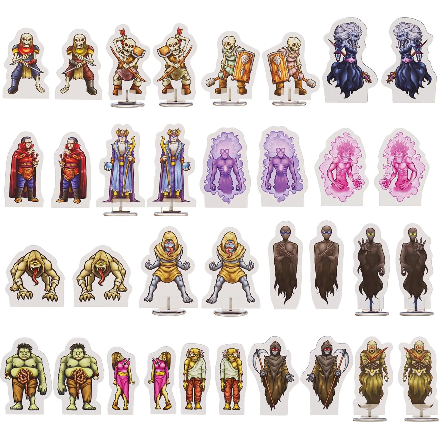 Miniaturas Planas Duras Wanderers Emporium 34 Piezas 28-32mm