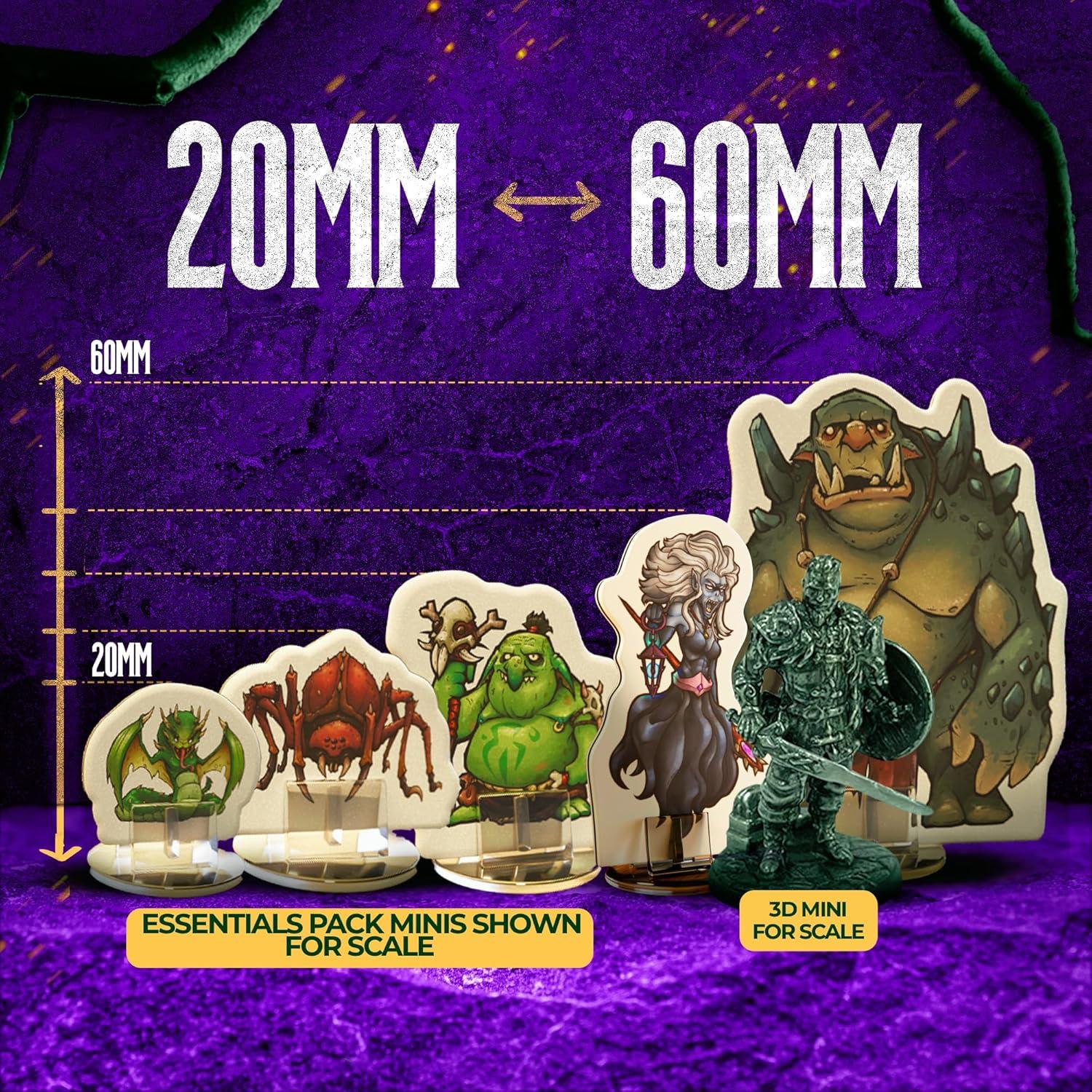 Miniaturas Planas Duras Wanderers Emporium 34 Piezas 28-32mm