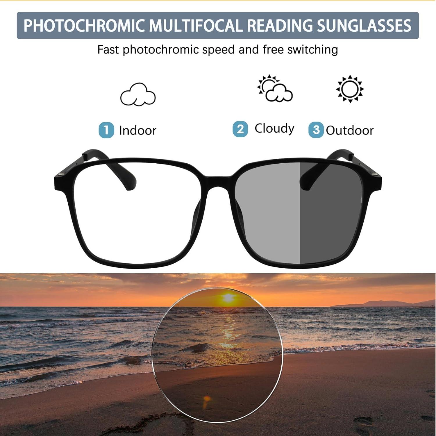 Gafas de lectura multifocales Progresivas UV400 - 2.5x