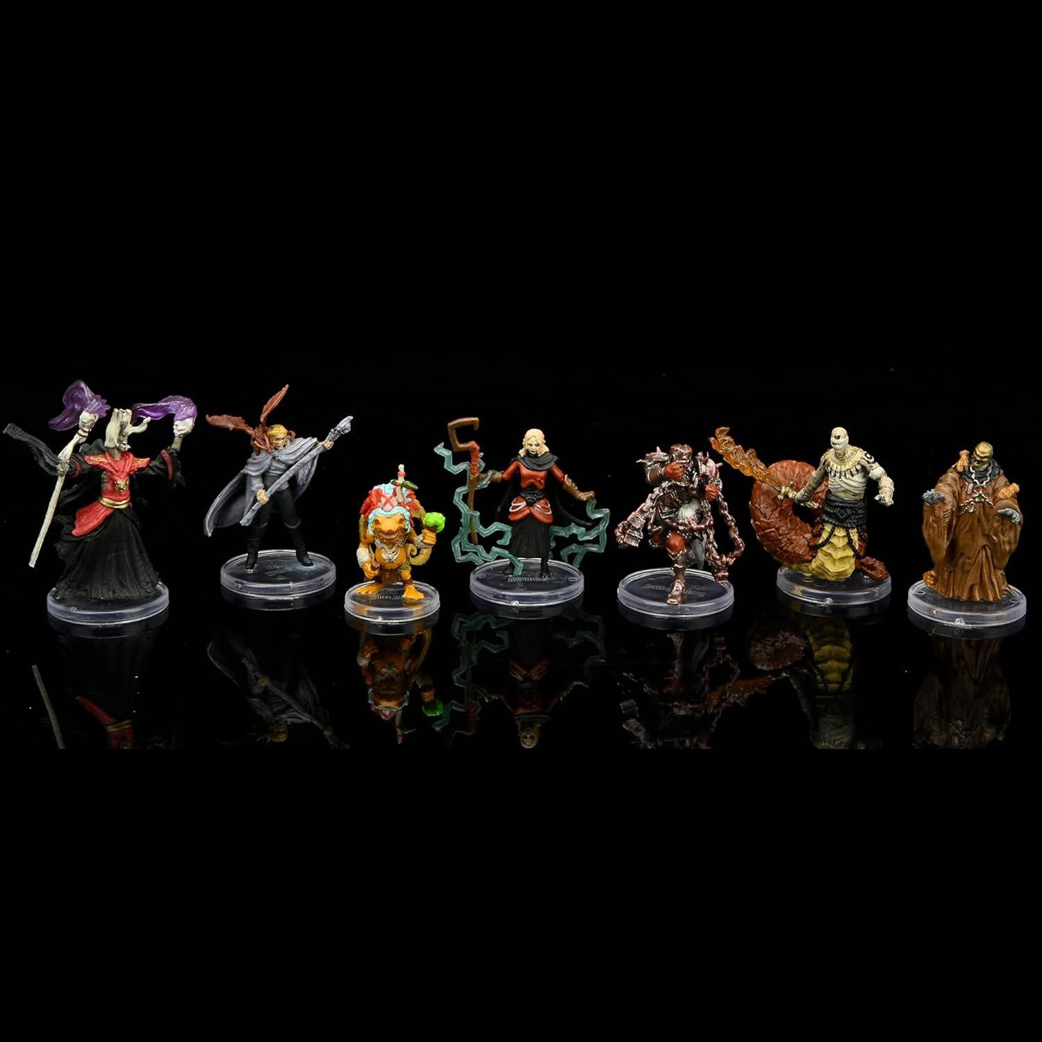 Conjunto de Miniaturas Pintadas D&D Tumba de Aniquilación 7 Figuras