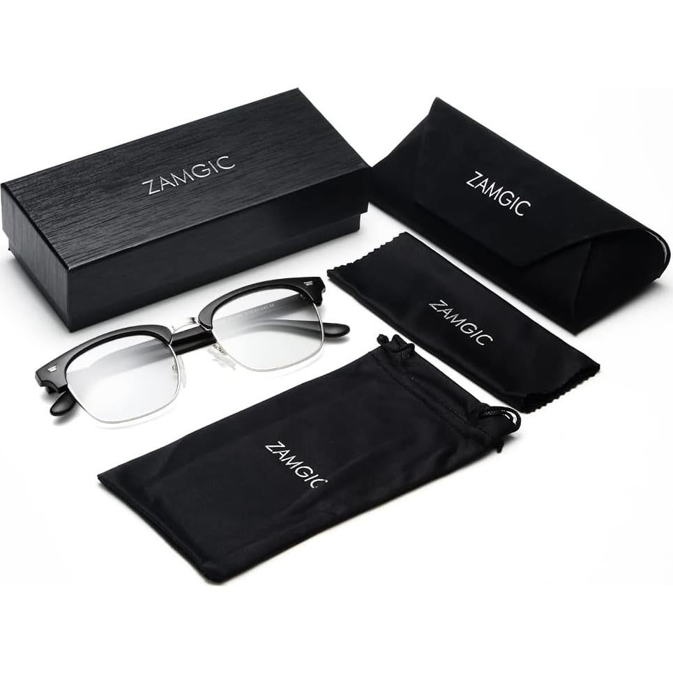 Gafas de sol fotocromáticas ZAMGIC con bloqueo luz azul