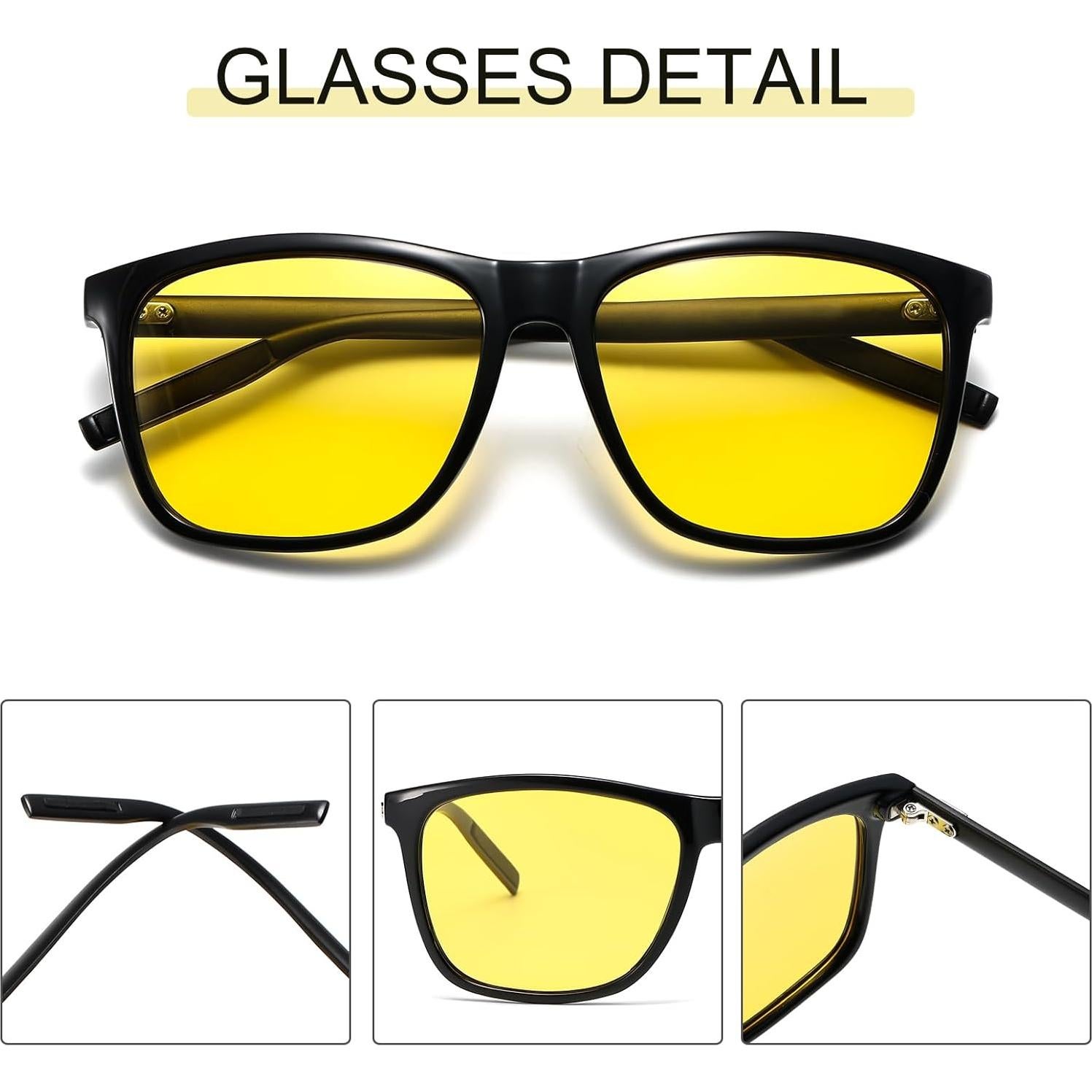 Gafas Nocturnas HD D Lolylad Antideslumbrantes Unisex