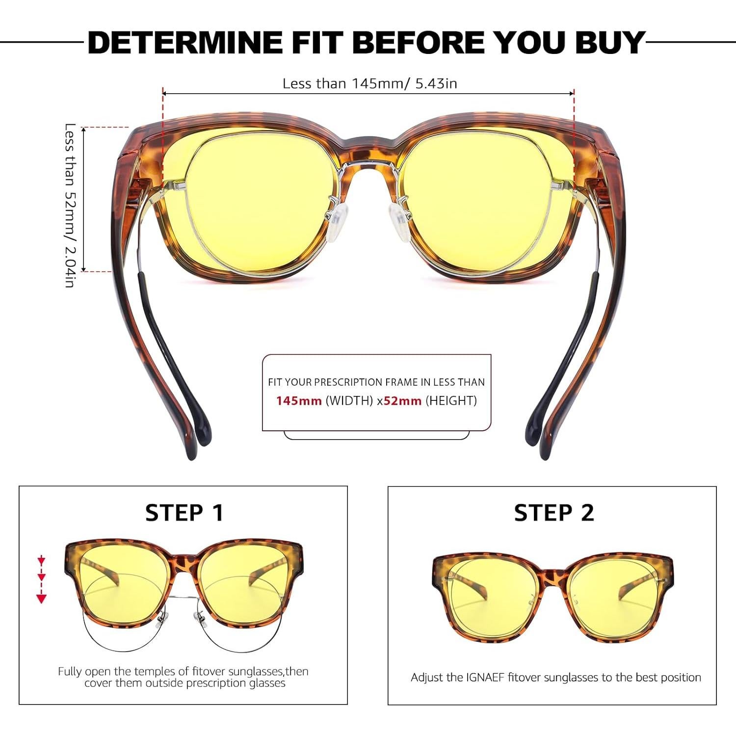 Gafas de Visión Nocturna Trysee C02 Carey Polarizadas