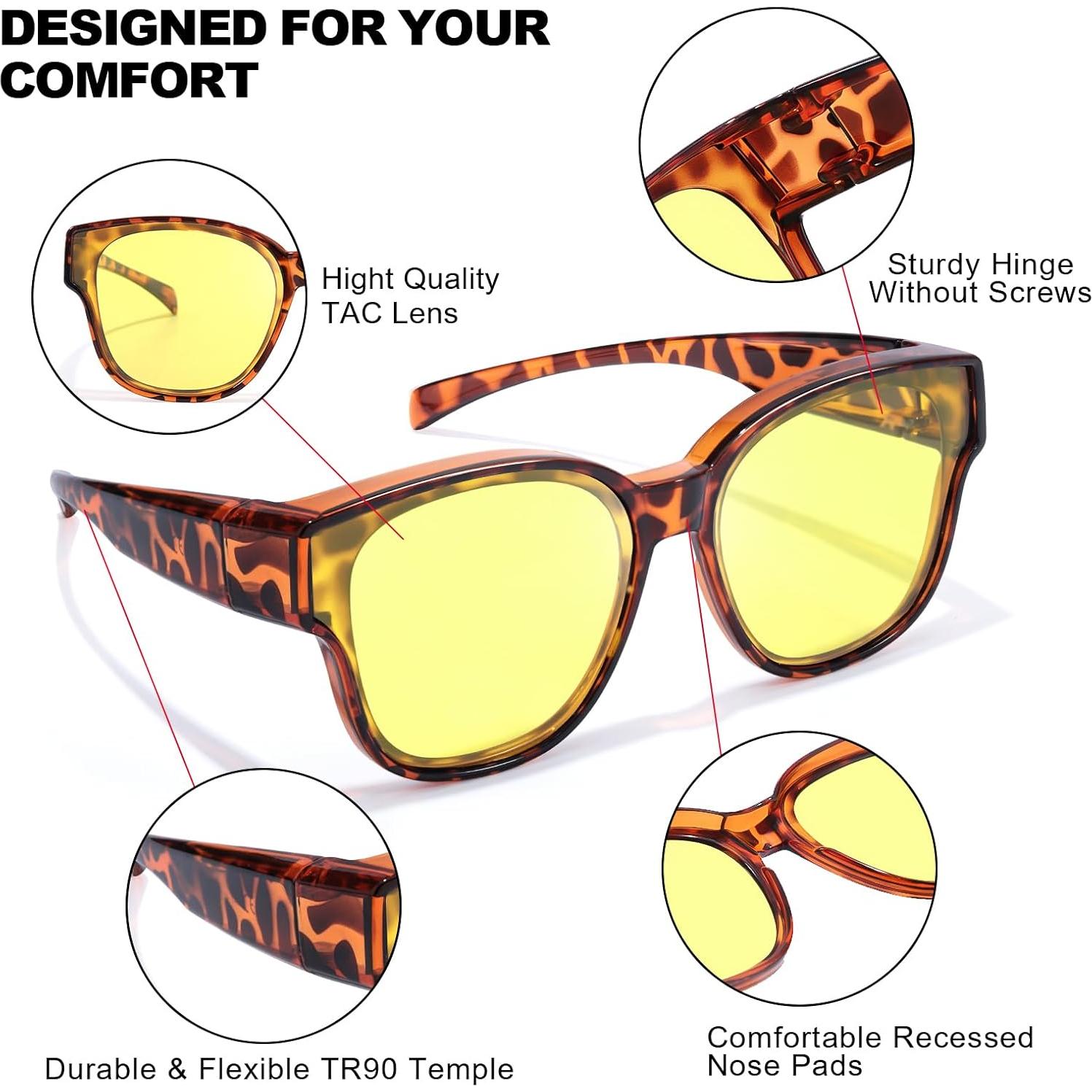 Gafas de Visión Nocturna Trysee C02 Carey Polarizadas