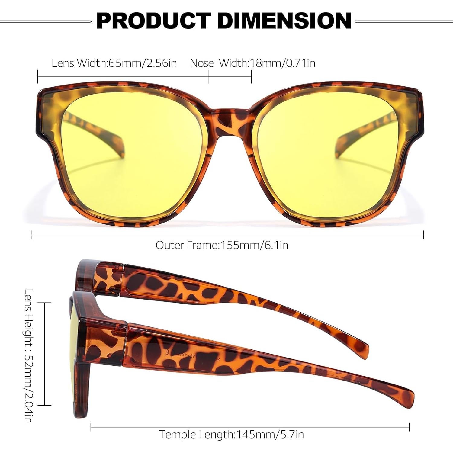 Gafas de Visión Nocturna Trysee C02 Carey Polarizadas