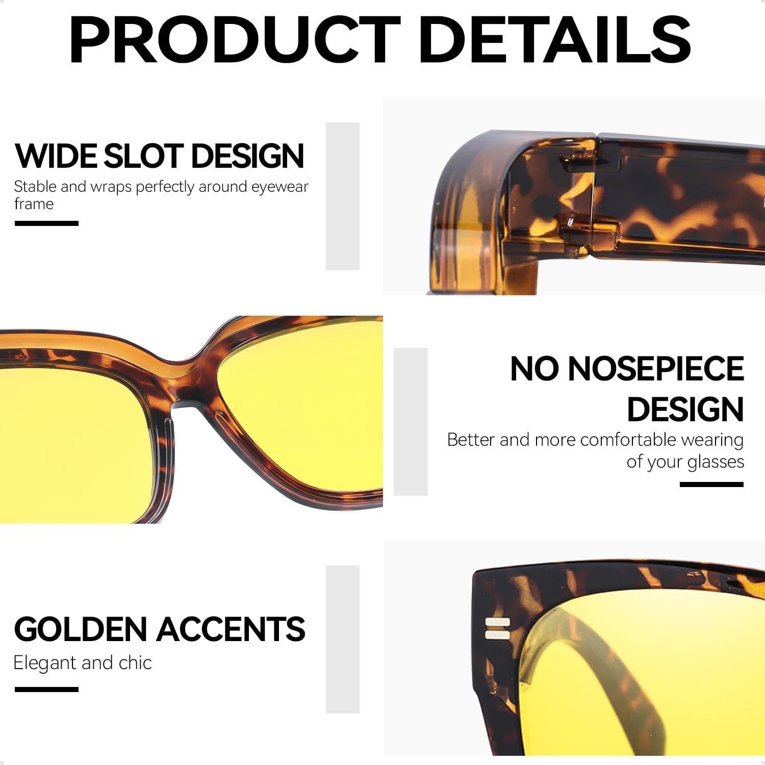 Gafas de Visión Nocturna LVIOE Amarillas Polarizadas