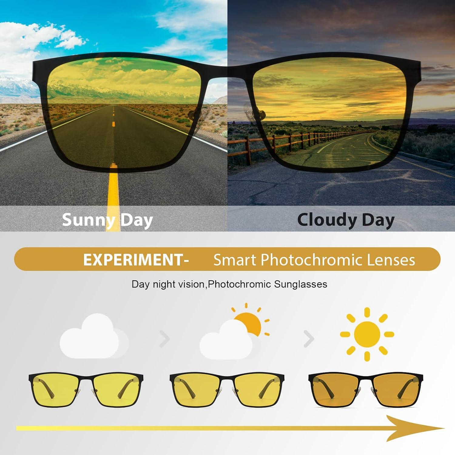 Gafas de sol fotocromáticas VF2204US UV para hombres