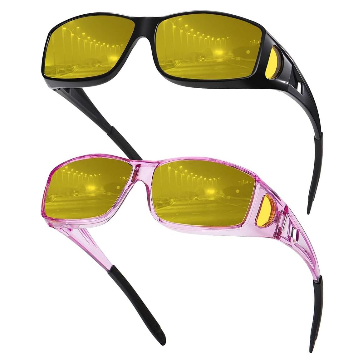 Gafas de Conducción EYGIFT con Visión Nocturna Antirreflejo