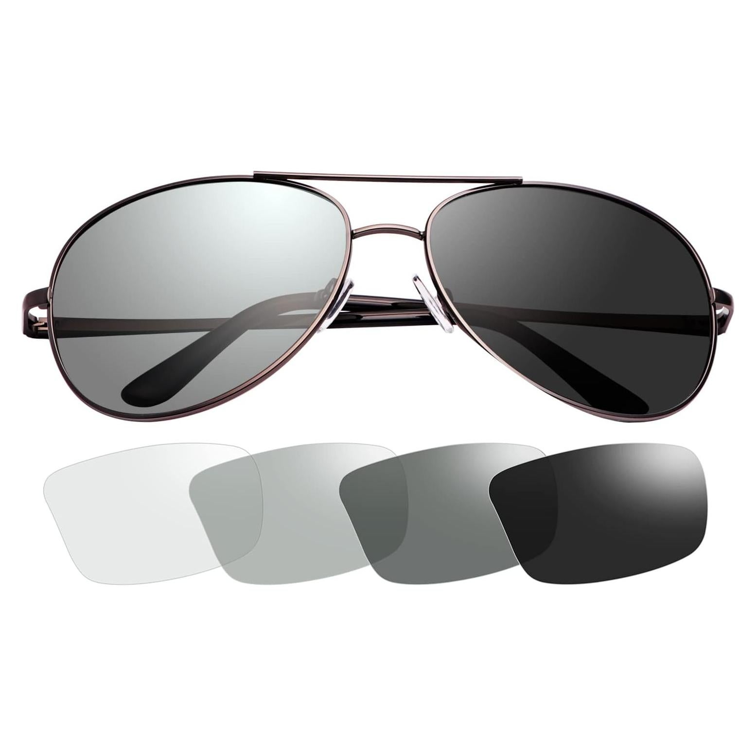 Gafas de sol fotocromáticas YIMI UV400 para hombres y mujeres