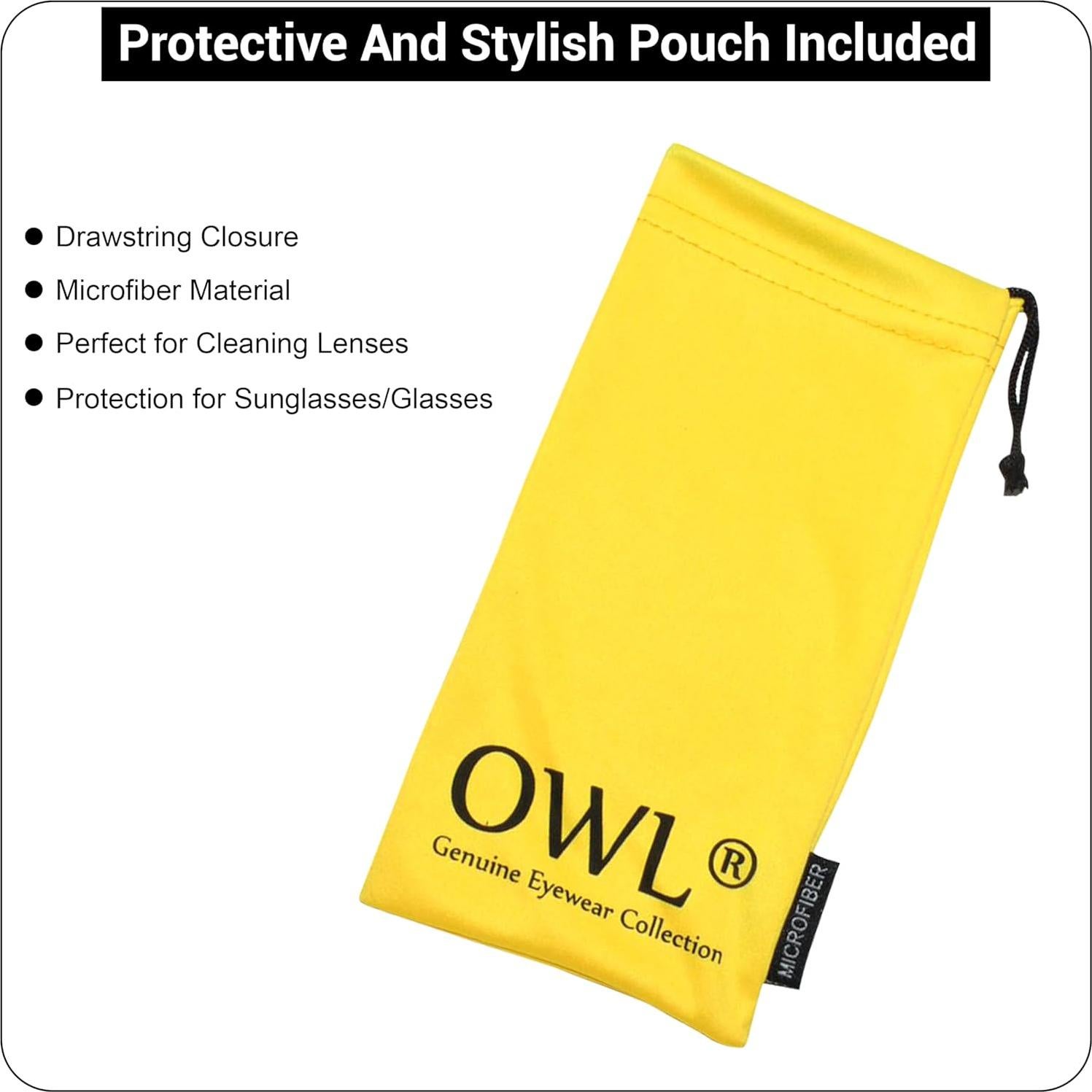 Gafas de Luz Azul OWL para Niños Lentes Claros No Recetadas