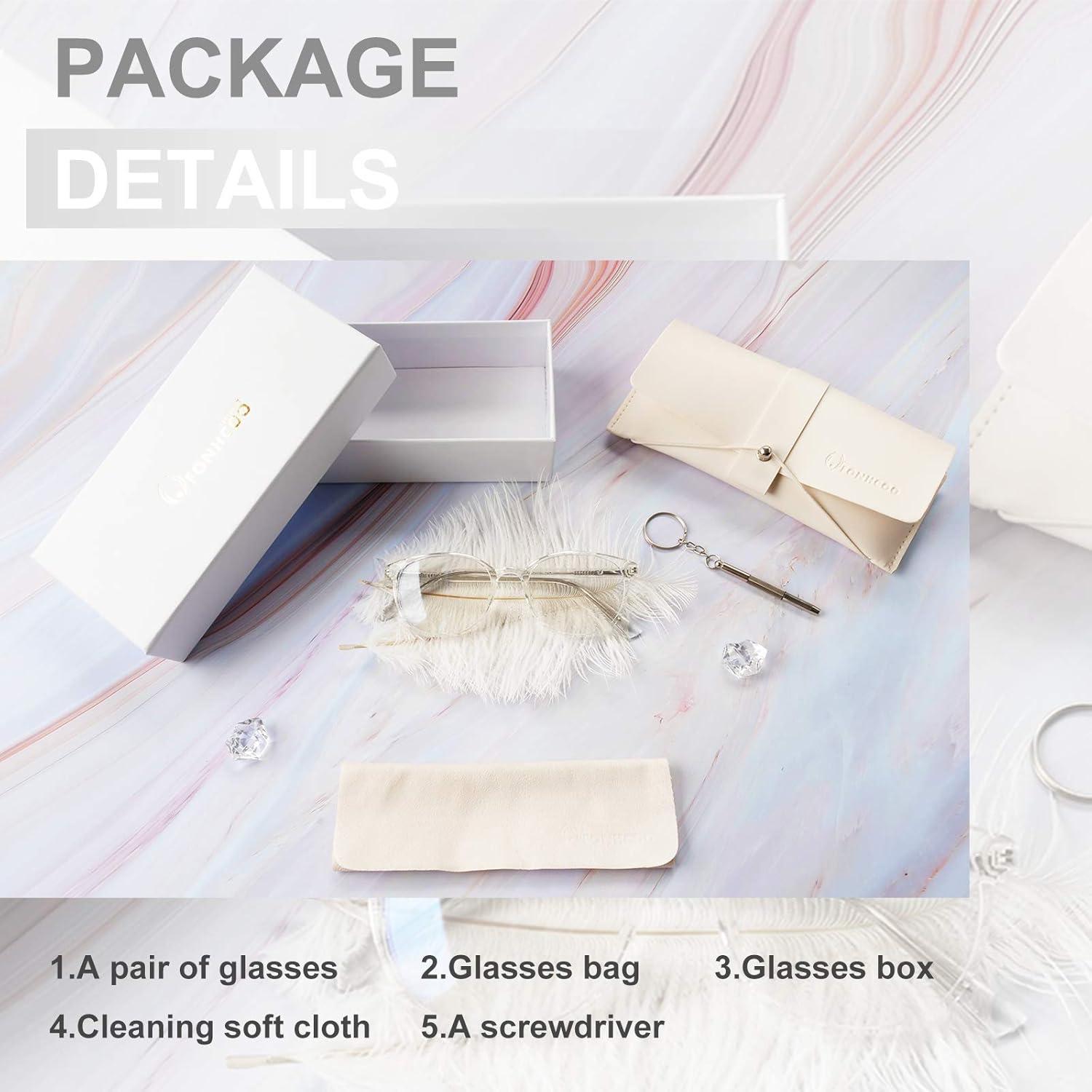 Gafas bloqueadoras luz azul FONHCOO unisex con anti-fatiga