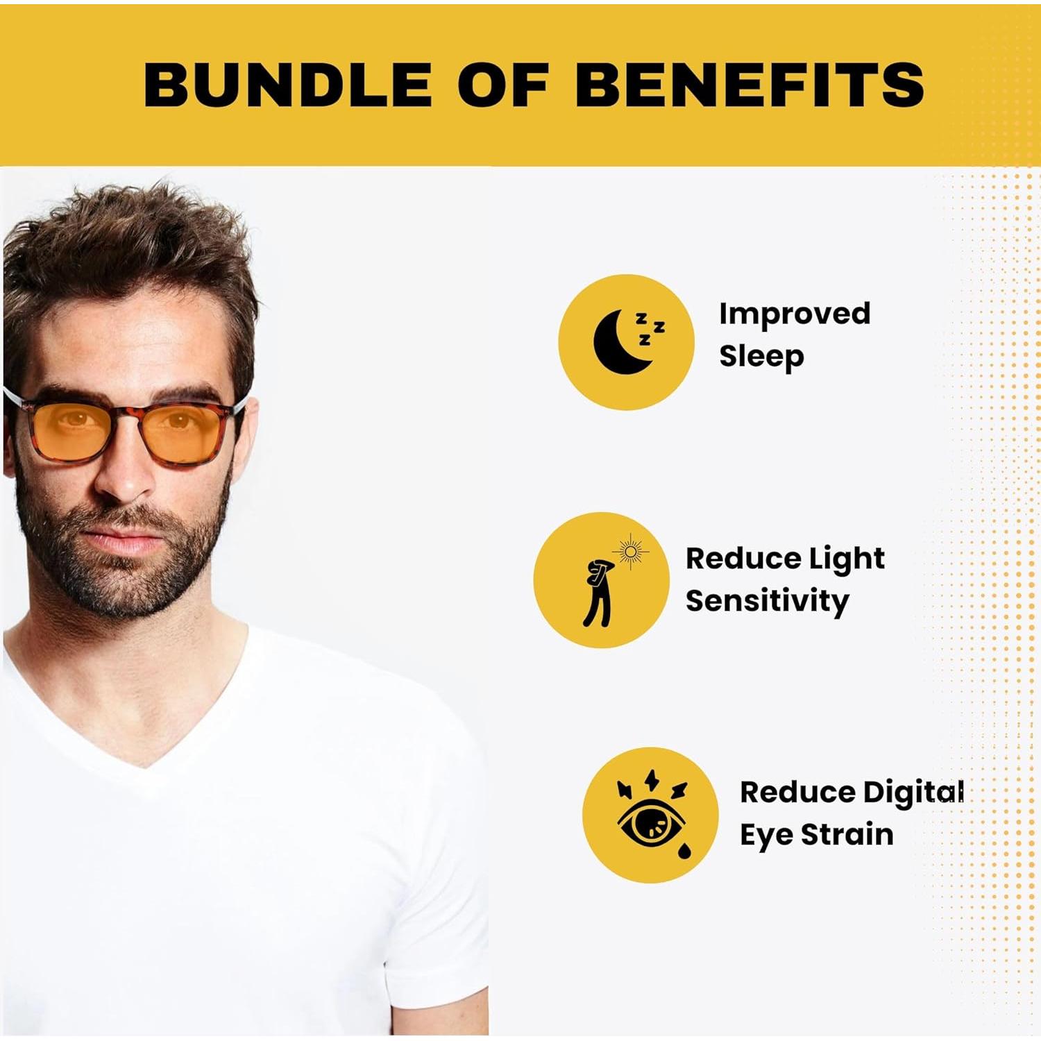 Gafas Vyzia Bloqueo Luz Azul Unisex Antirreflejo UV