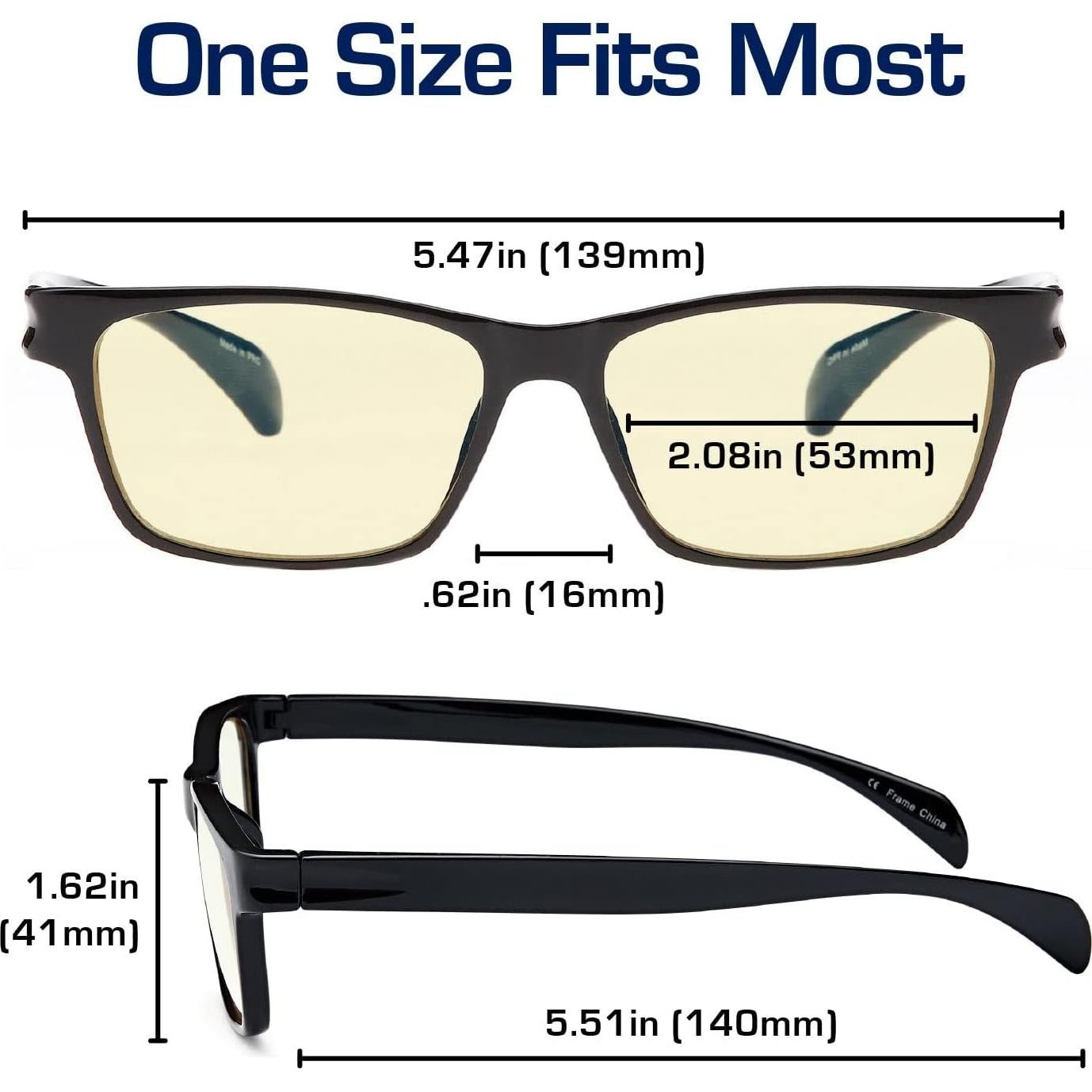 Gafas de lectura Gamma Ray con bloqueo luz azul y UV400