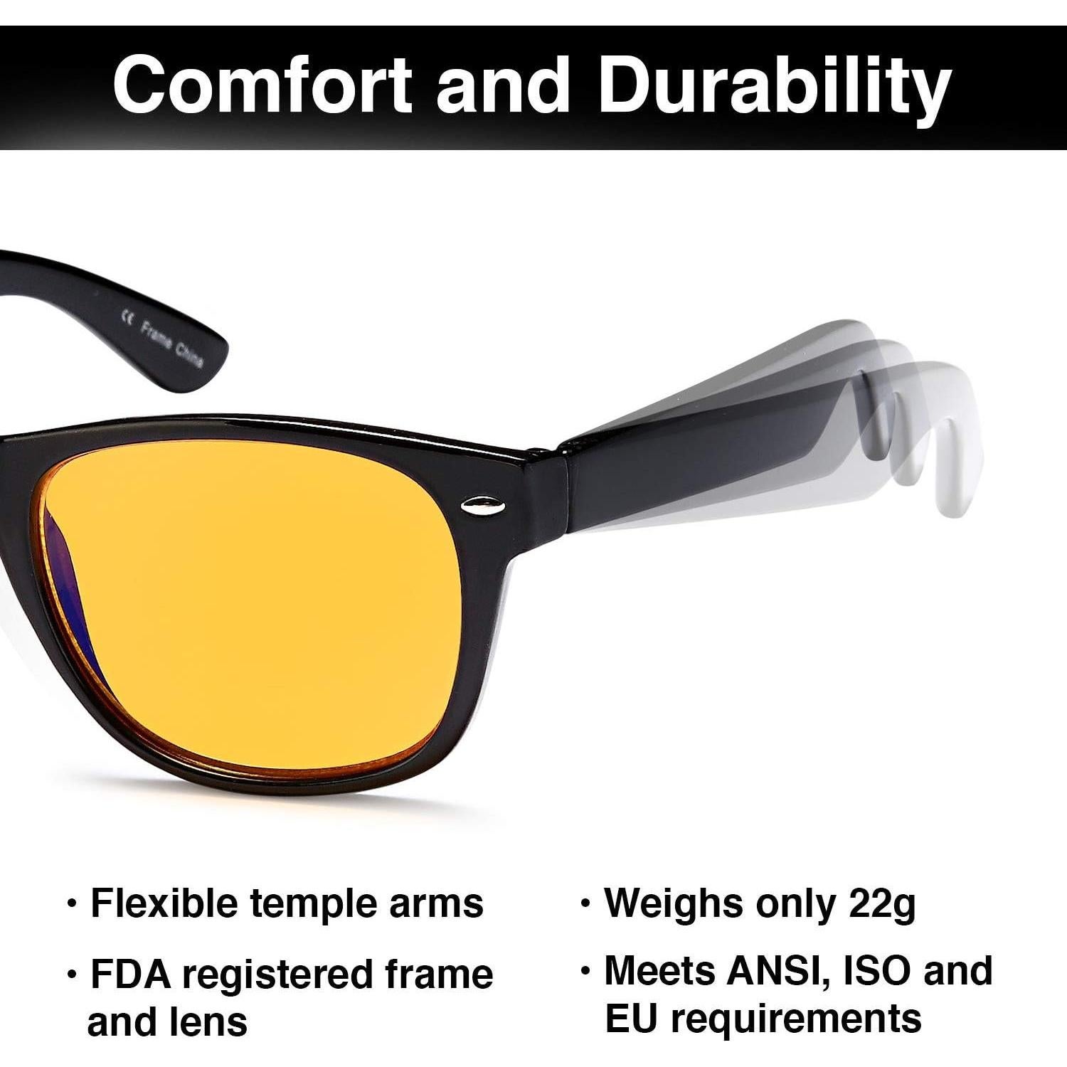 Gafas Gamma Ray Optics Bloqueo Luz Azul Tinte Naranja