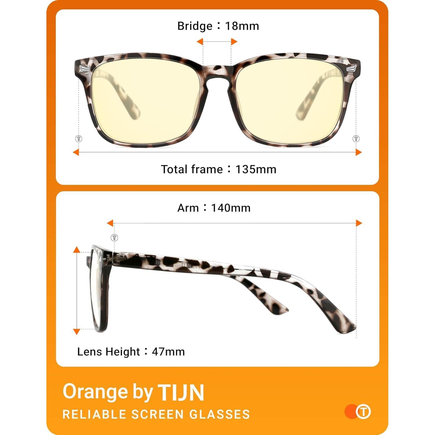 Gafas de Juego TIJN Anti Luz Azul Unisex Diseño Elegante