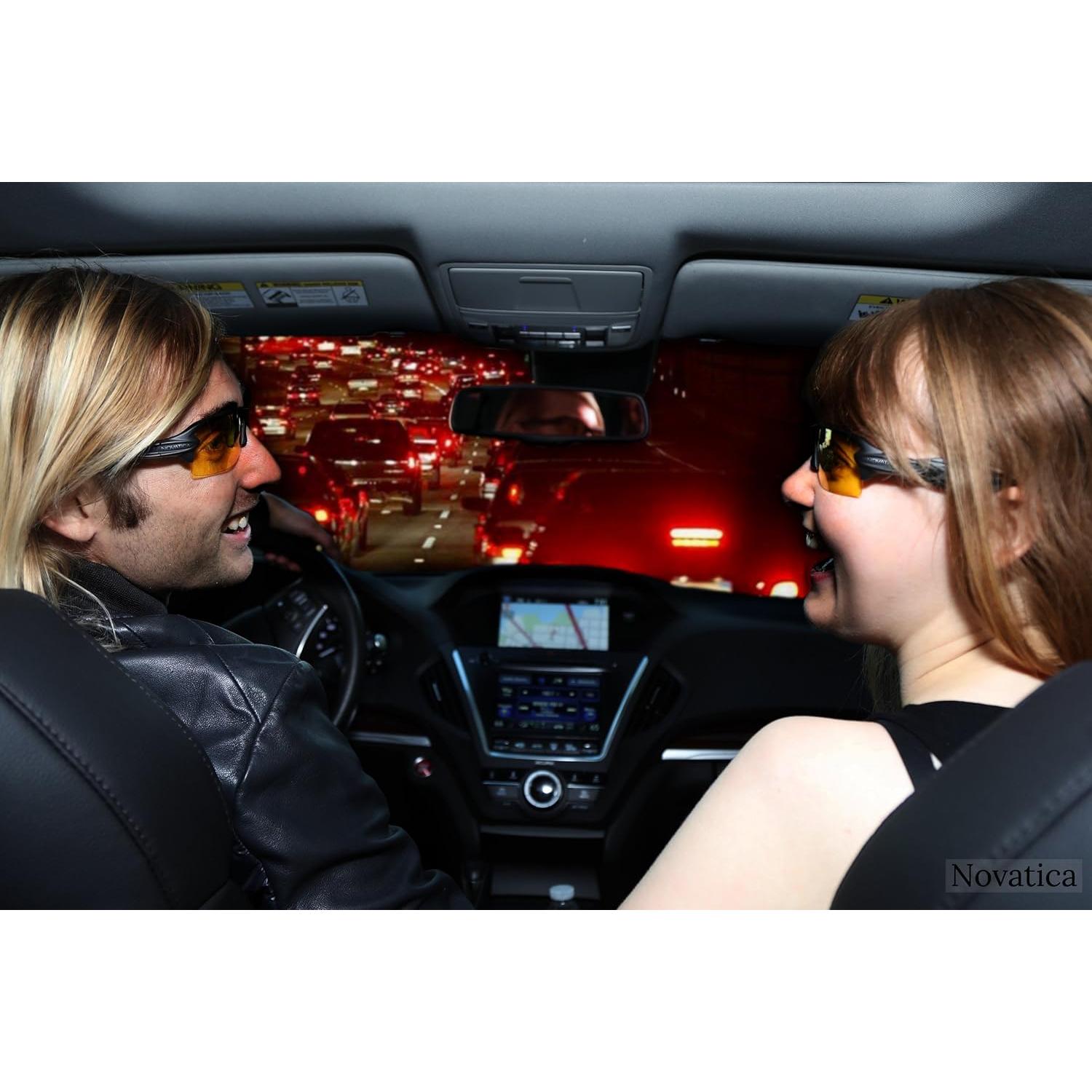 Gafas de Conducción Nocturna NOVATICA Antirreflejo UV TAC