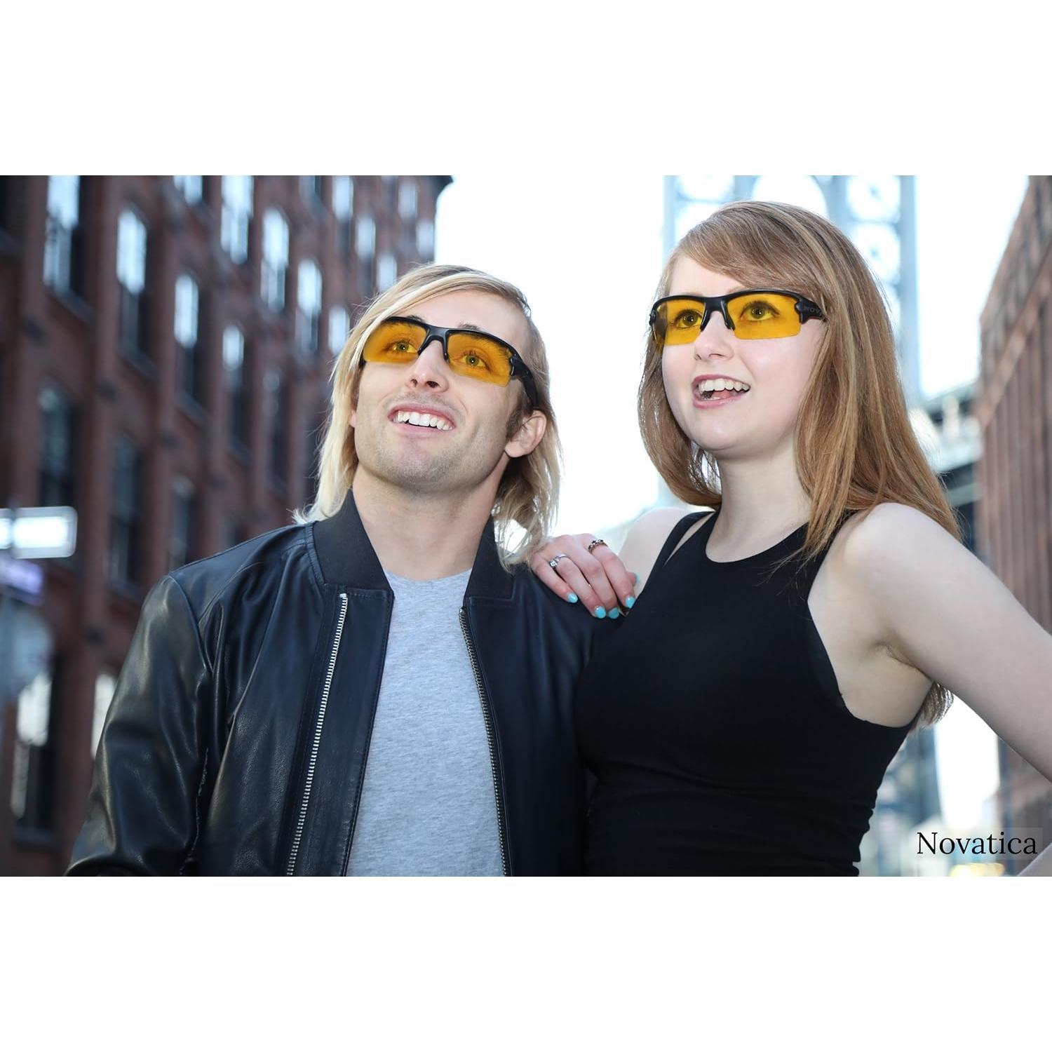 Gafas de Conducción Nocturna NOVATICA Antirreflejo UV TAC