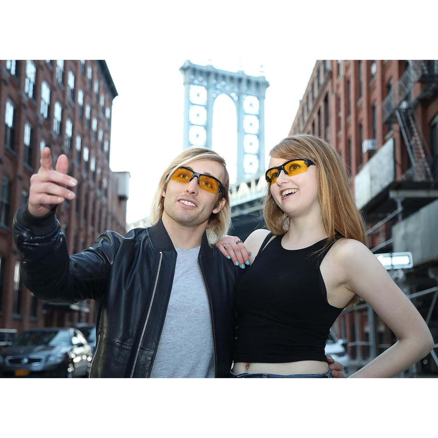 Gafas de Conducción Nocturna NOVATICA Antirreflejo UV TAC