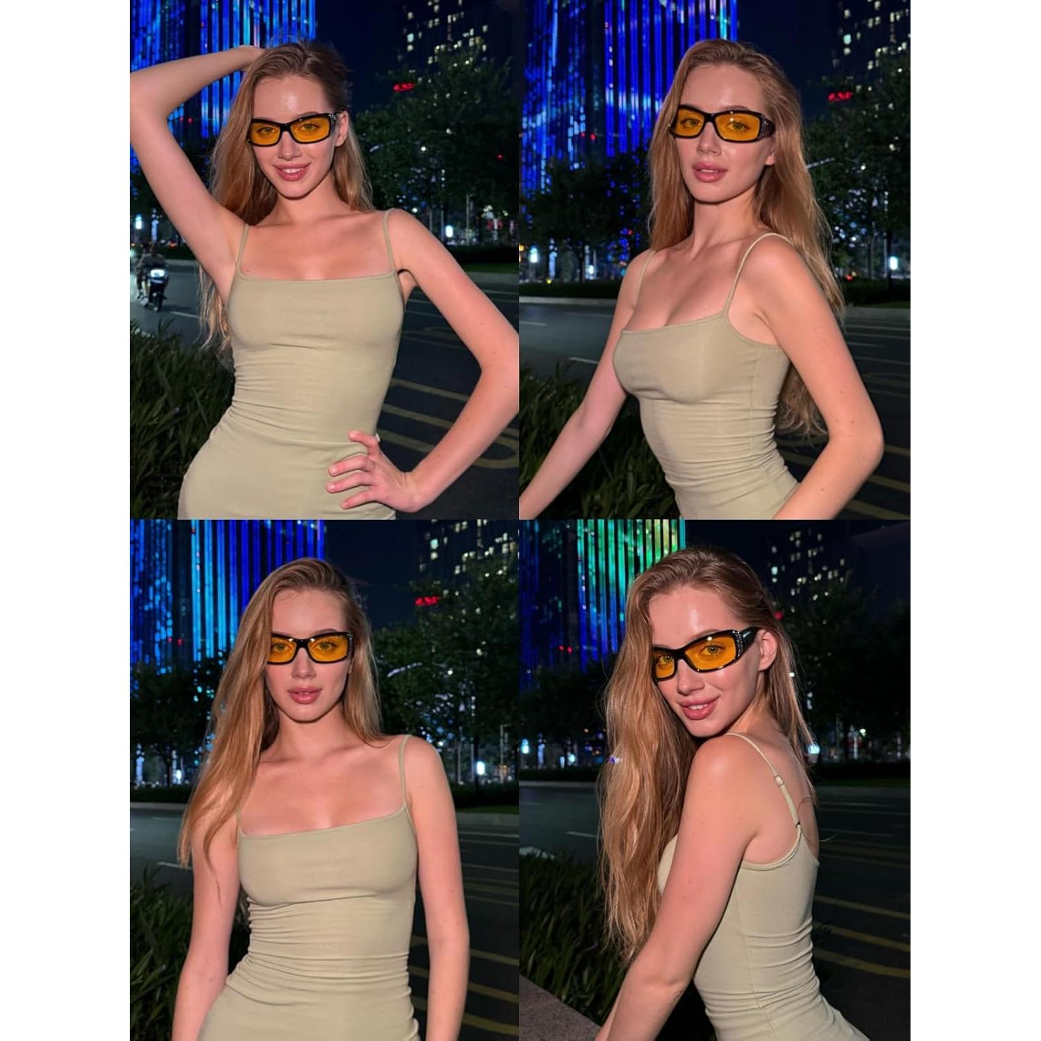 Gafas de Sol Polarizadas LVIOE para Conducir de Noche