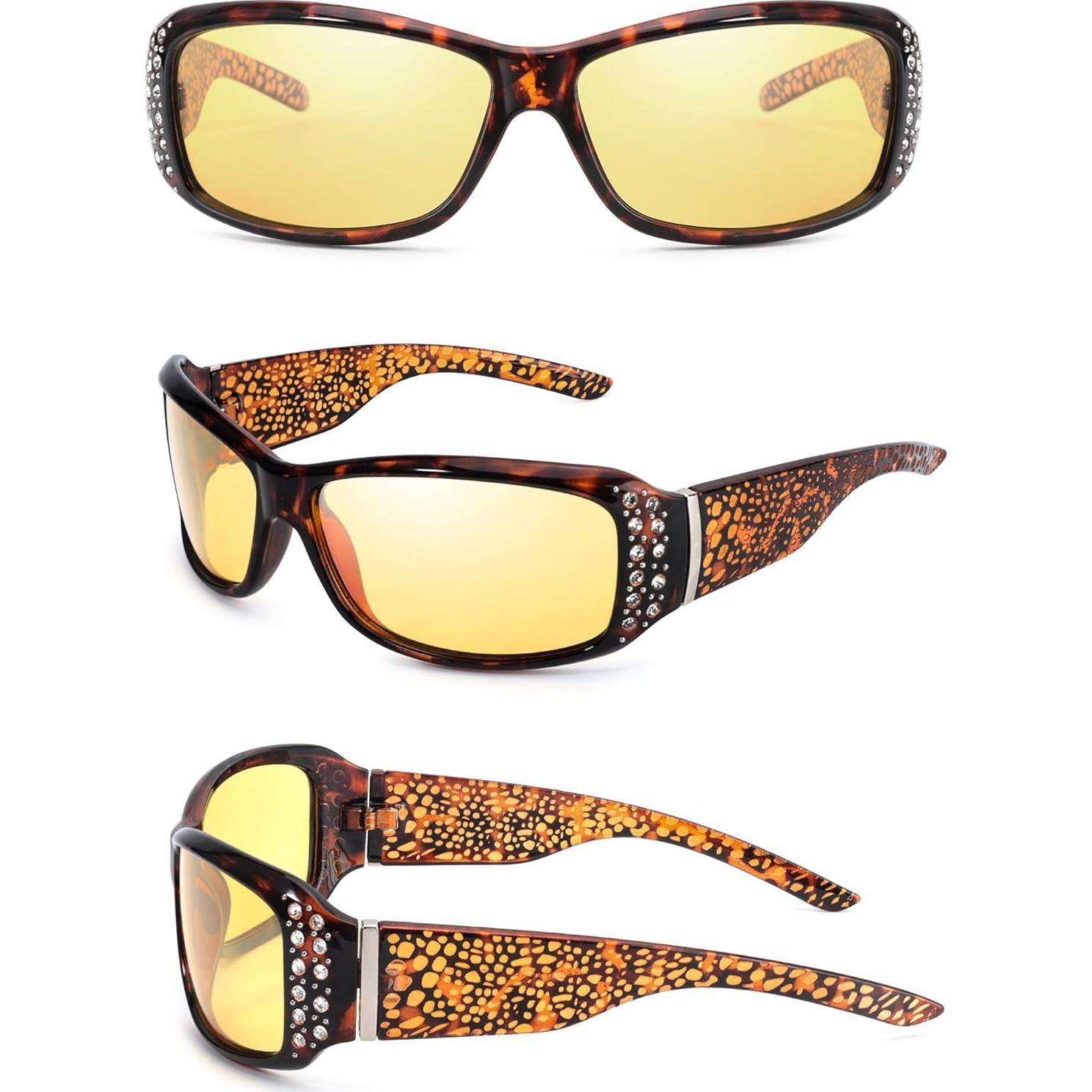 Gafas de Sol Polarizadas LVIOE para Conducir de Noche