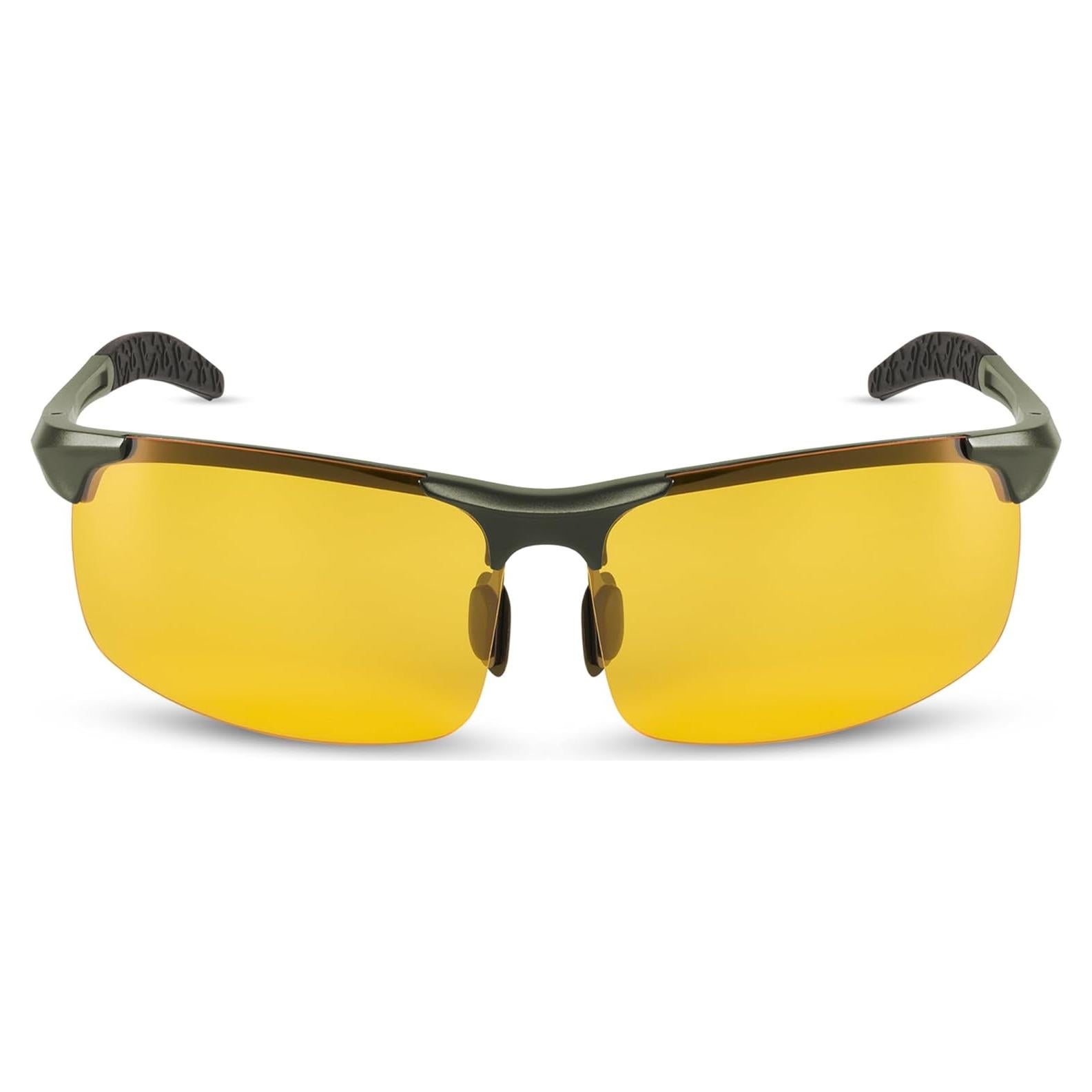 Gafas de Visión Nocturna Polarizadas Y2K Gun-Black UV400