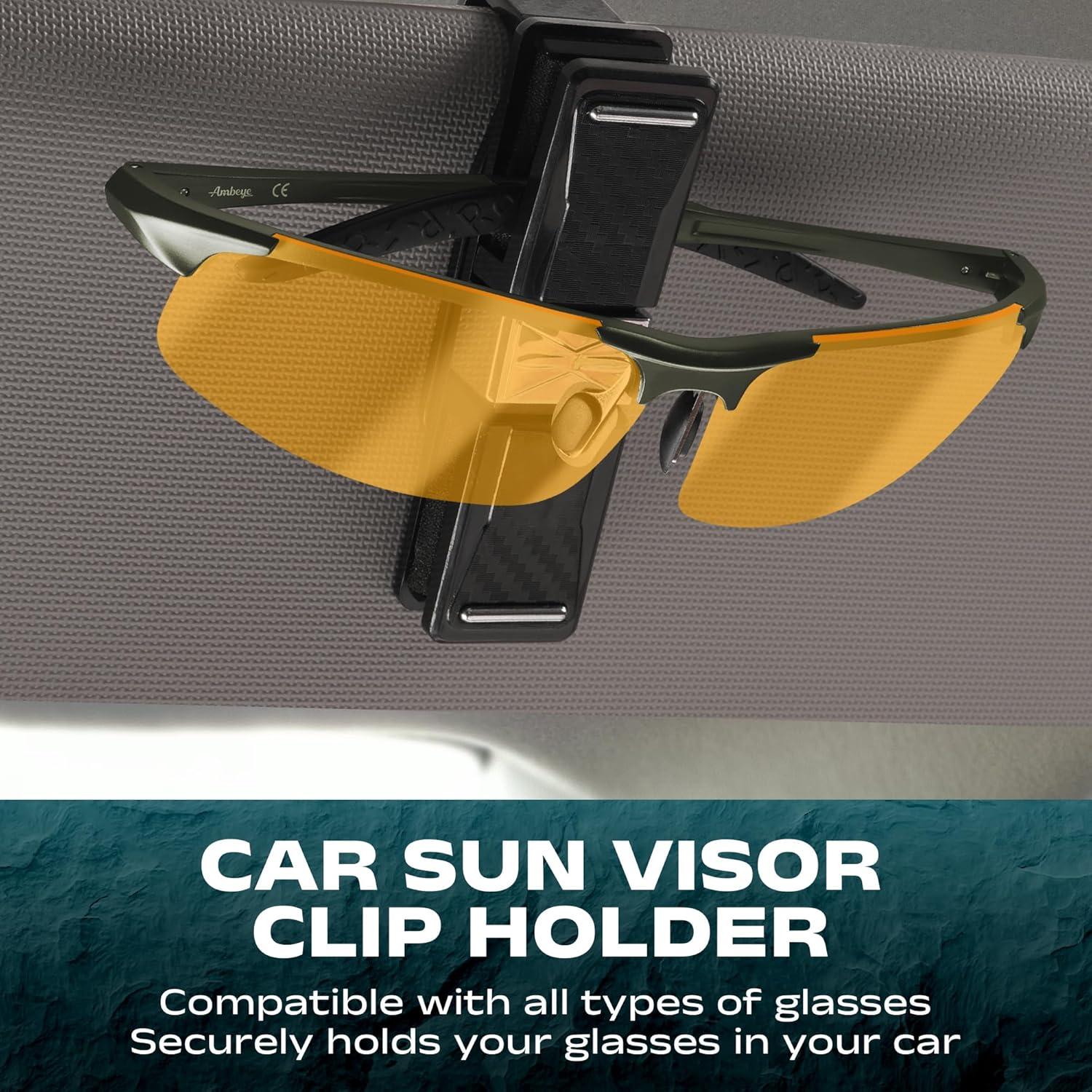 Gafas de Visión Nocturna Polarizadas Y2K Gun-Black UV400