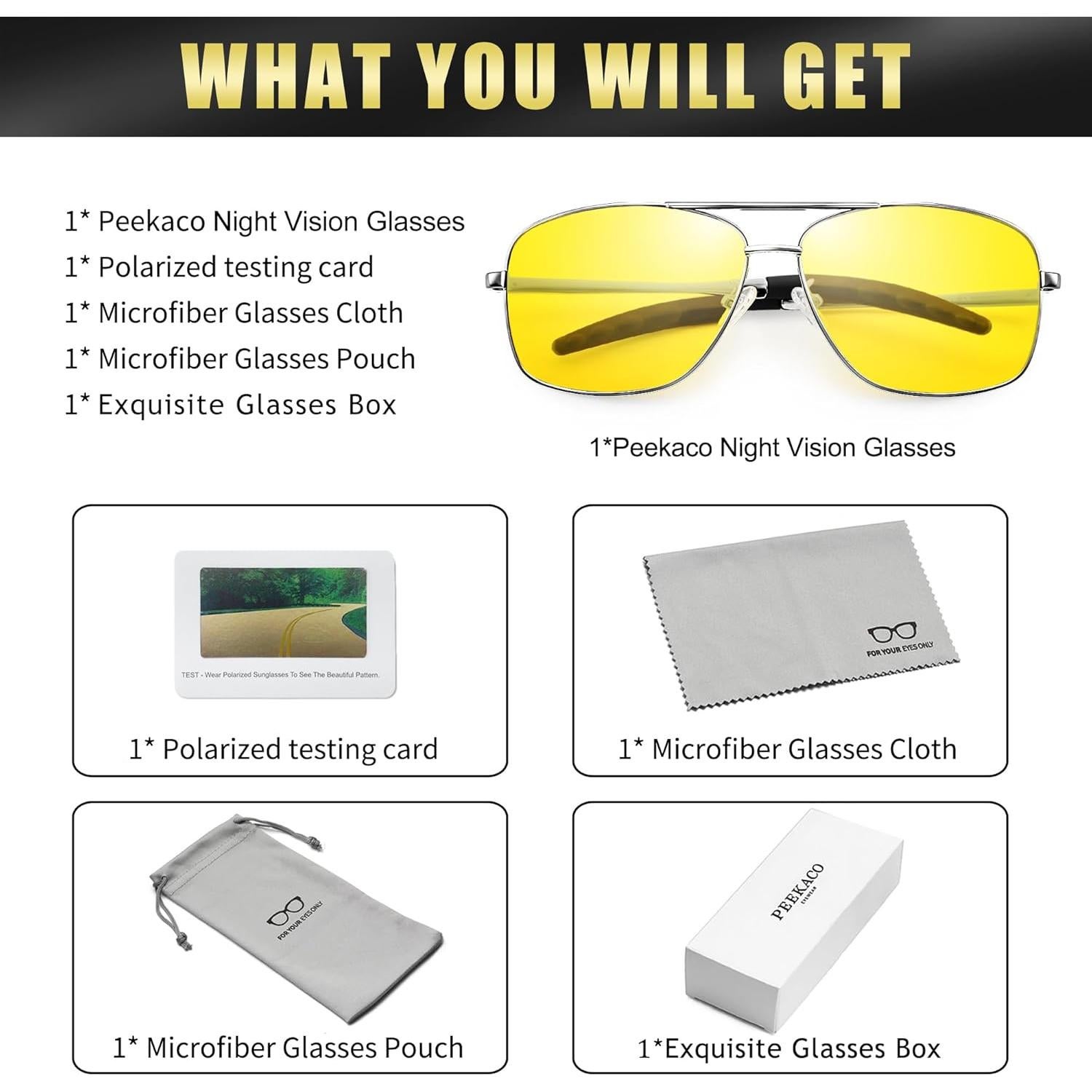 Gafas de sol polarizadas Aviador X18 plateadas UV400