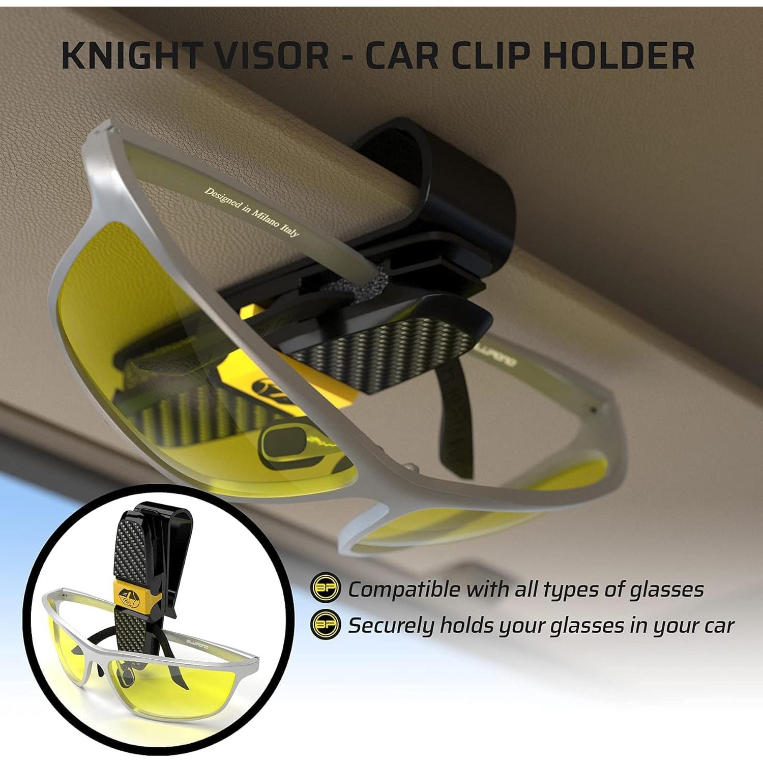 Gafas de Conducción Nocturna BLUPOND Rally - Visión Amarilla HD