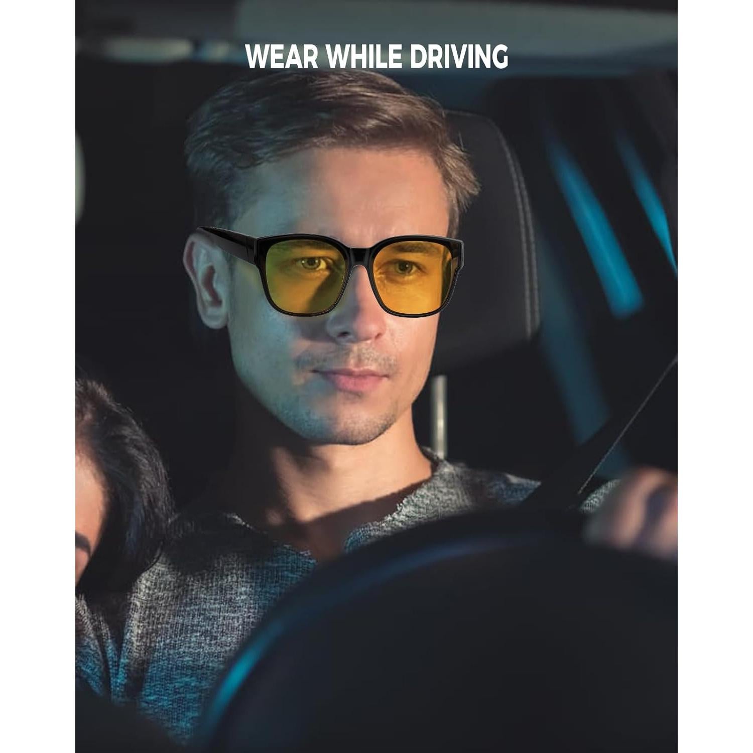 Gafas de Visión Nocturna Polarizadas TR90 para Conducir