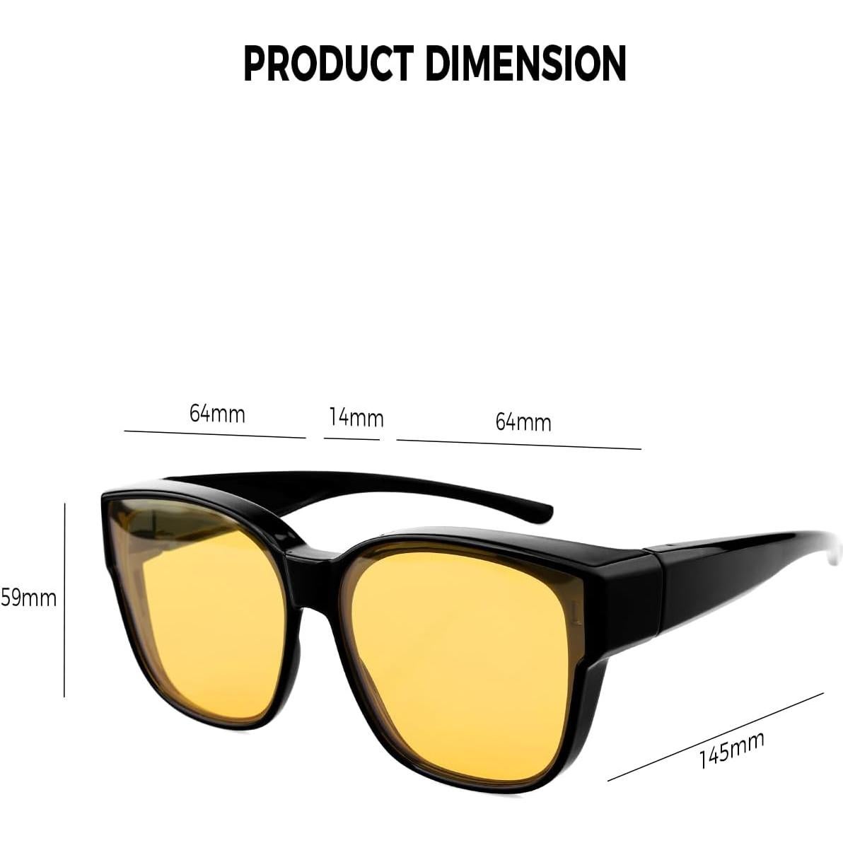 Gafas de Visión Nocturna Polarizadas TR90 para Conducir