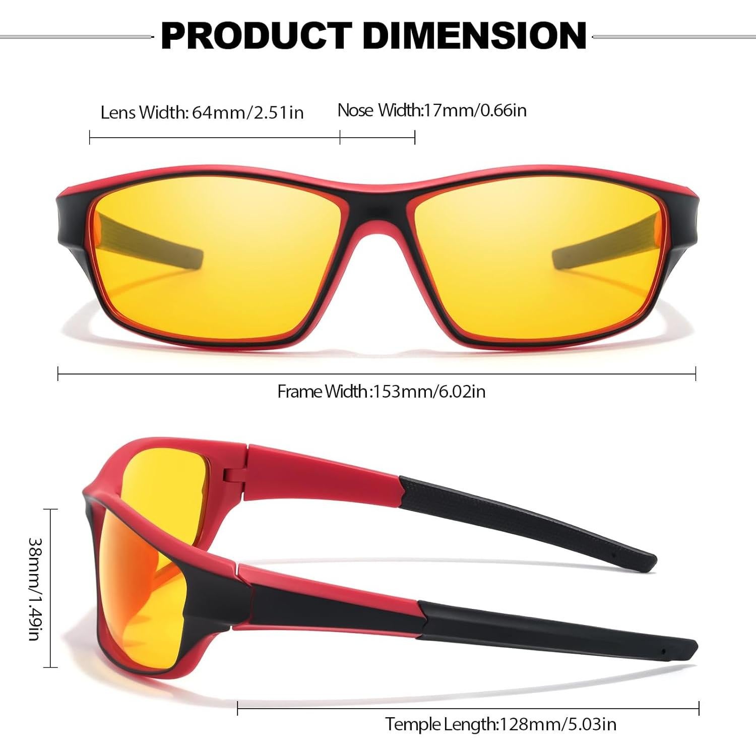Gafas de Visión Nocturna IGNAEF Polarizadas Envolventes