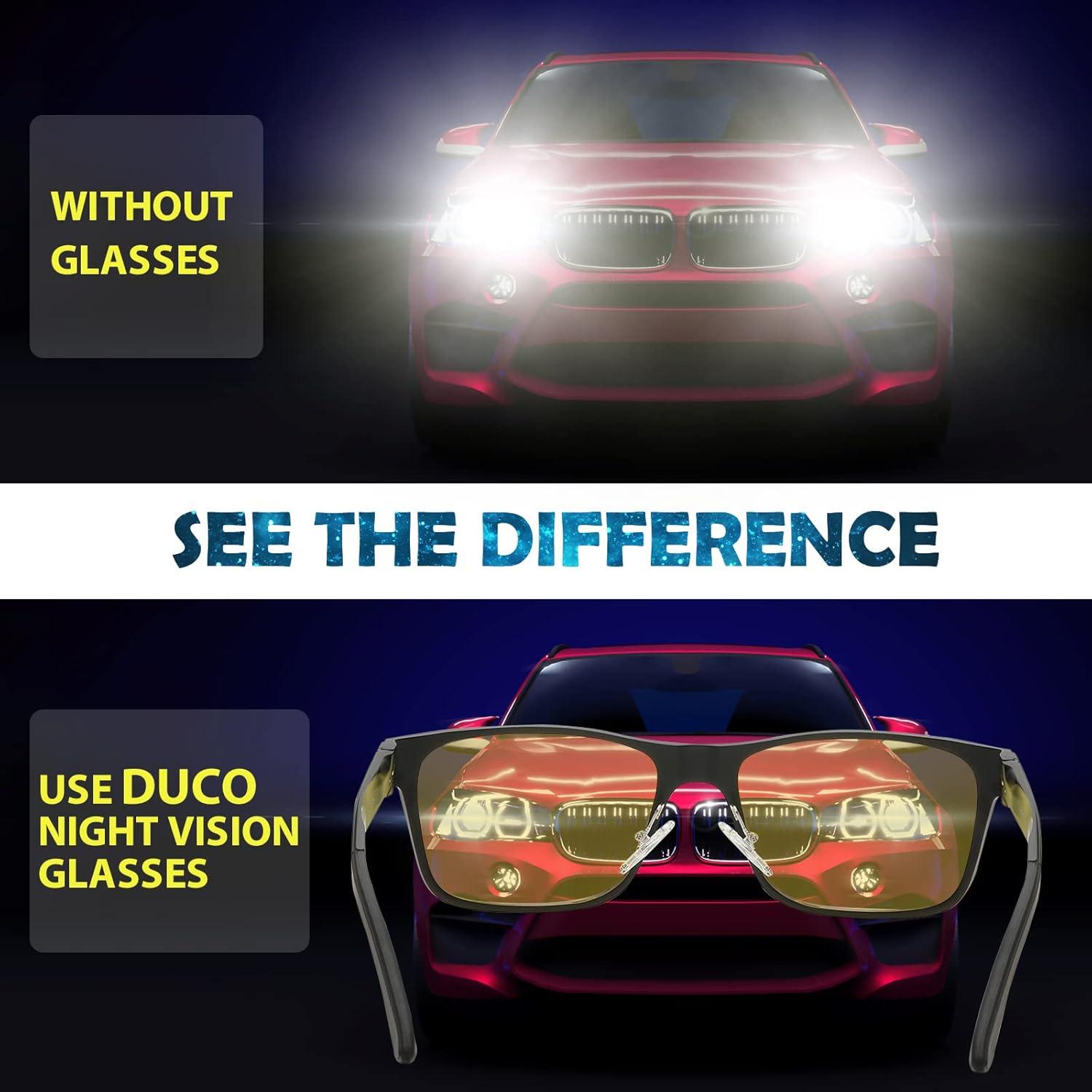 Gafas de Conducción Nocturna DUCO con Lentes Polarizados