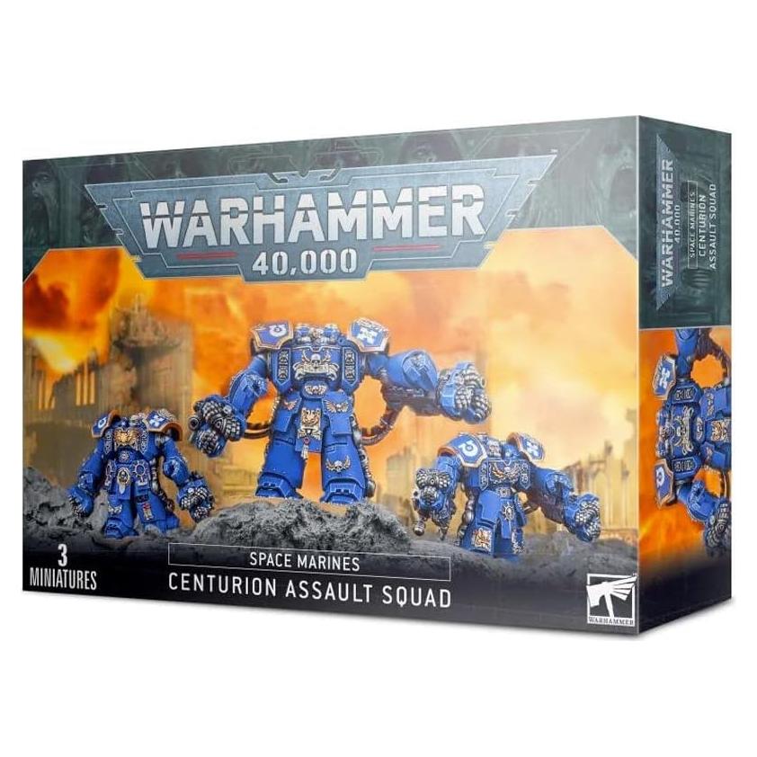 Escuadra de Asalto Centurión Games Workshop 3 Marines