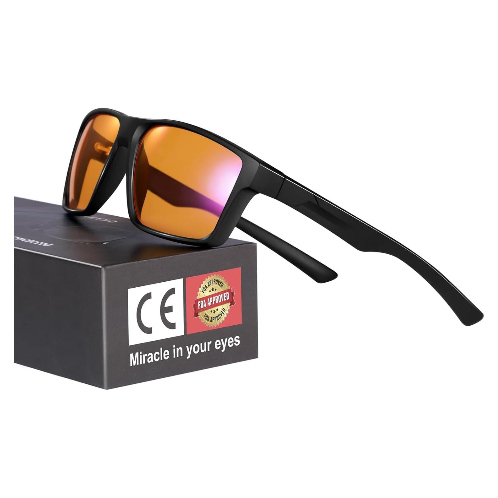 Gafas de Juego Okany 8097 Anti Luz Azul UV Protección