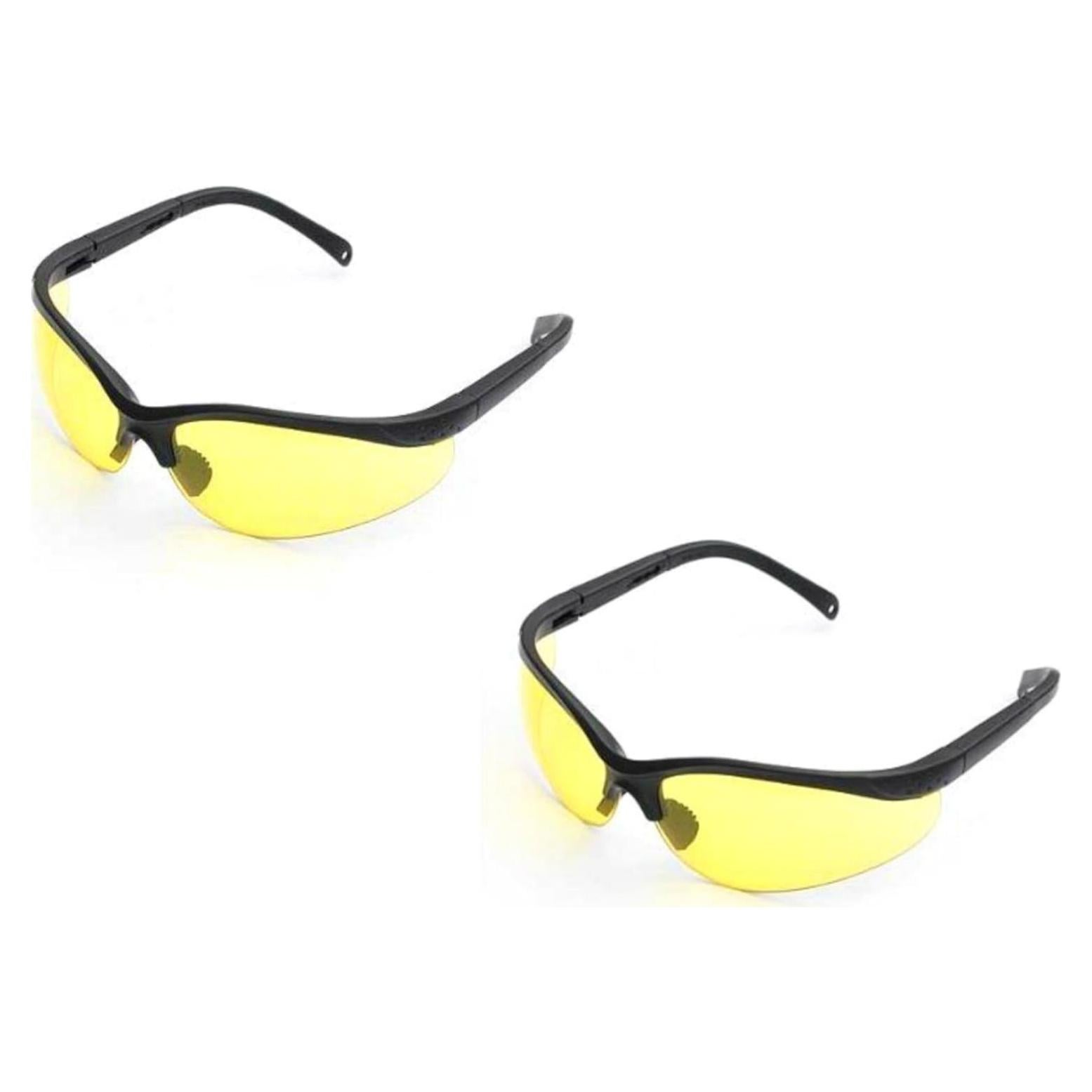 Gafas de Seguridad LEDwholesalers 7821 UV Tinte Amarillo
