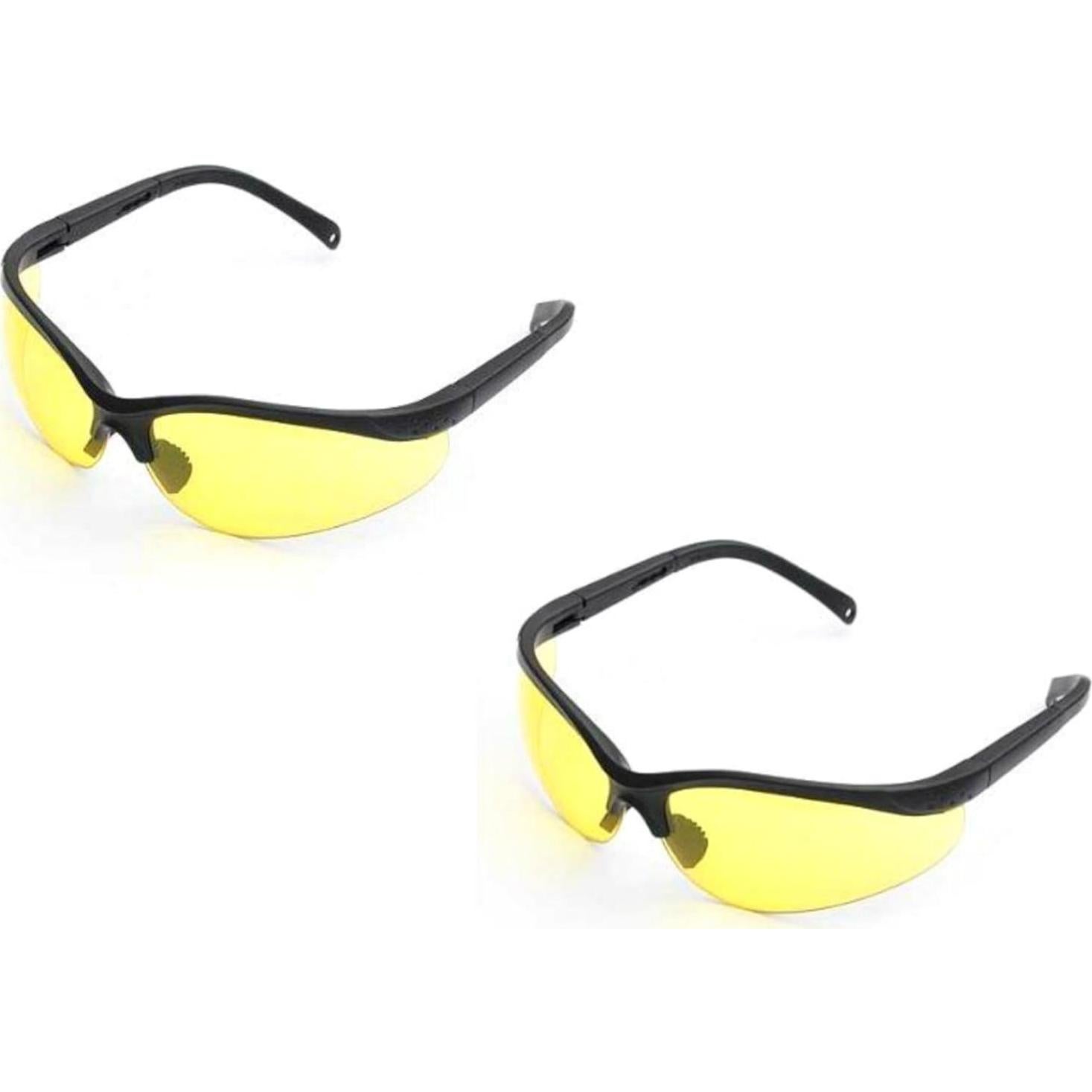 Gafas de Seguridad LEDwholesalers 7821 UV Tinte Amarillo