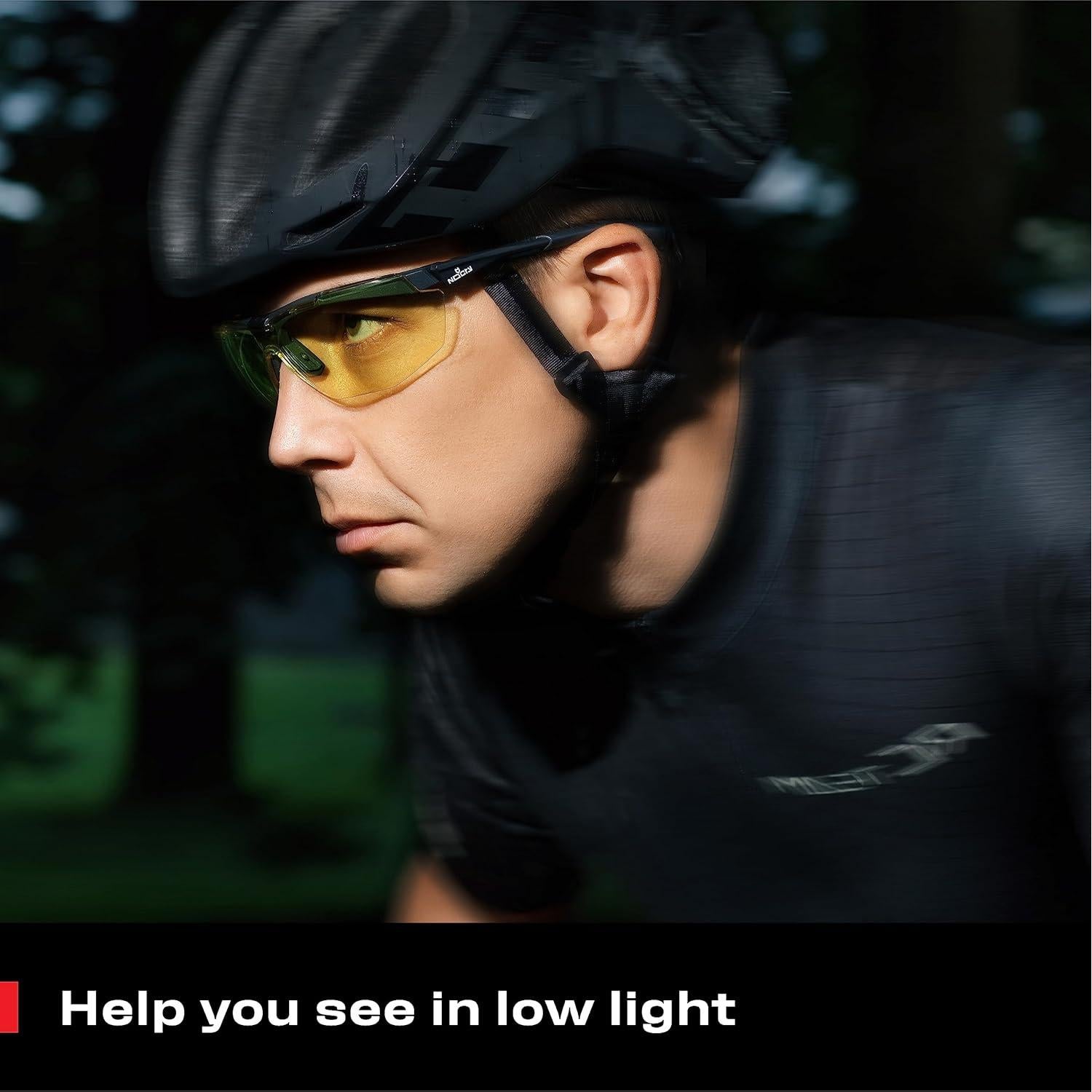 Gafas de Seguridad NoCry Amarillas Ajustables UV Antivaho