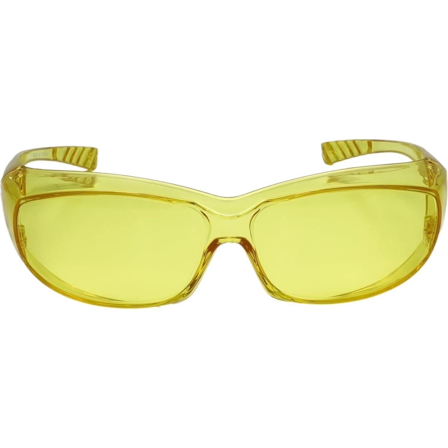 Gafas de seguridad Calabria 6000 Fit Over amarillas UV