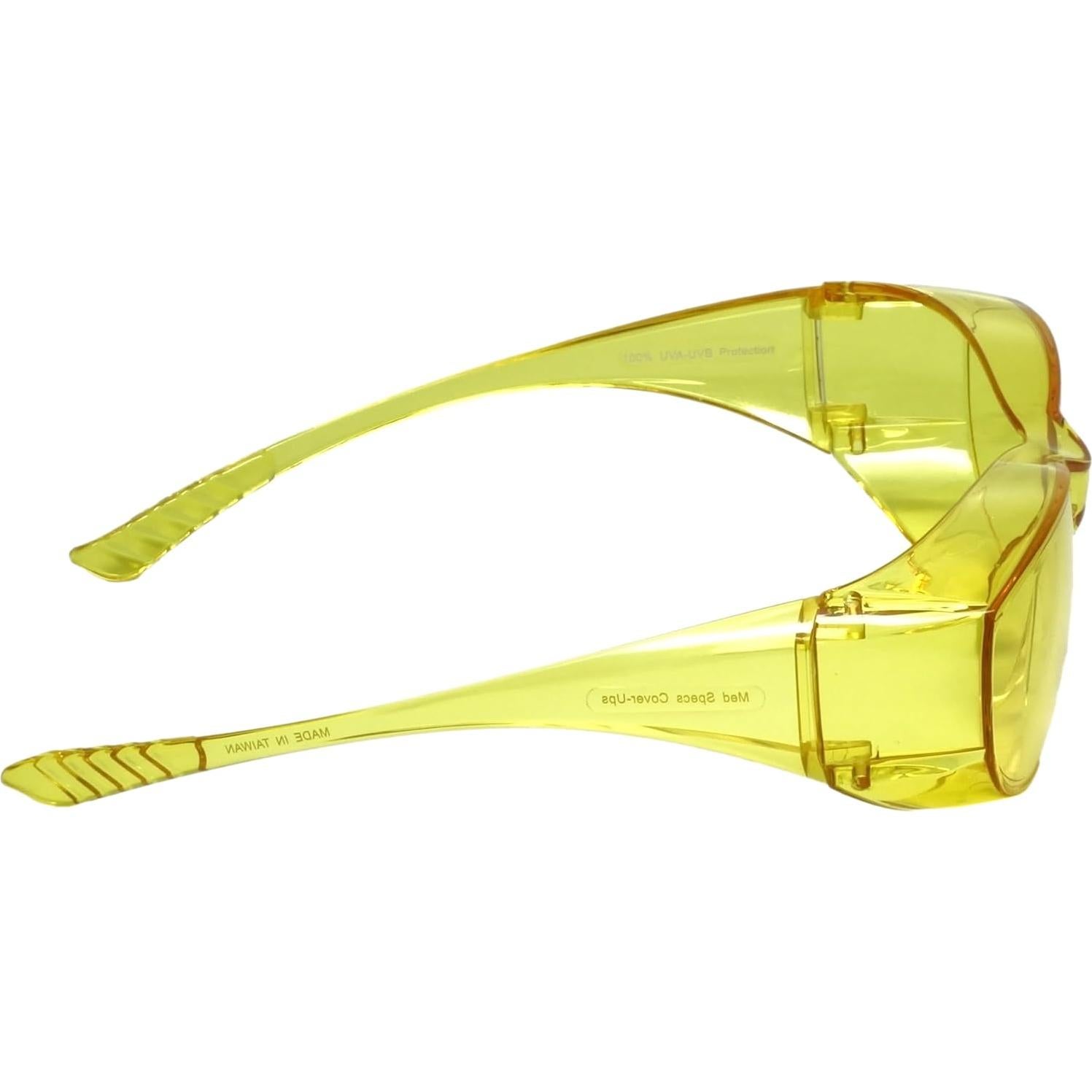 Gafas de seguridad Calabria 6000 Fit Over amarillas UV