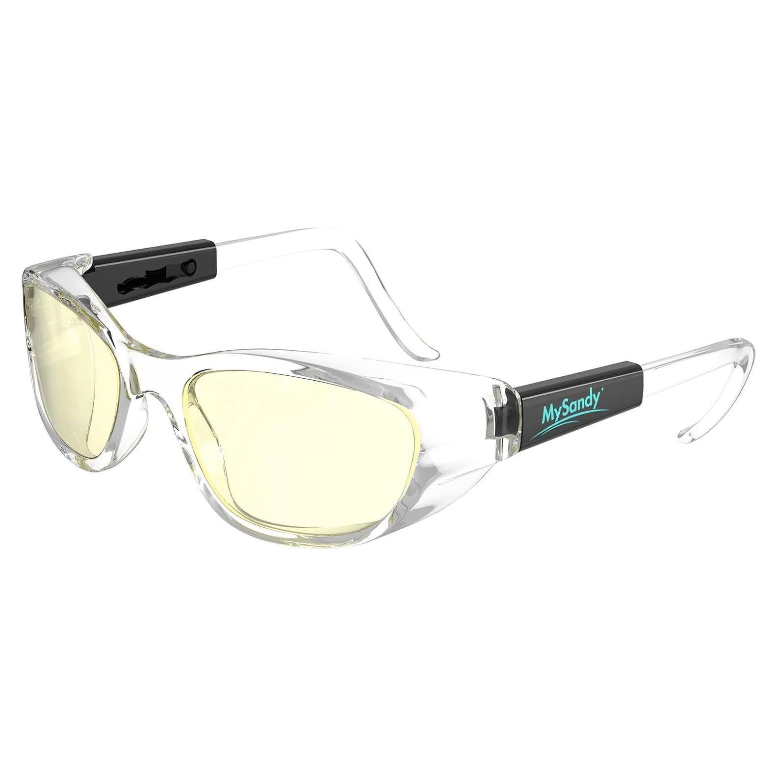 Gafas de Seguridad TR90 ANSI Z87.1 con Lentes Amarillas