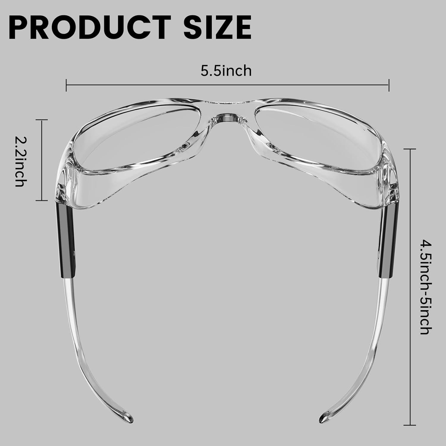 Gafas de Seguridad TR90 ANSI Z87.1 con Lentes Amarillas