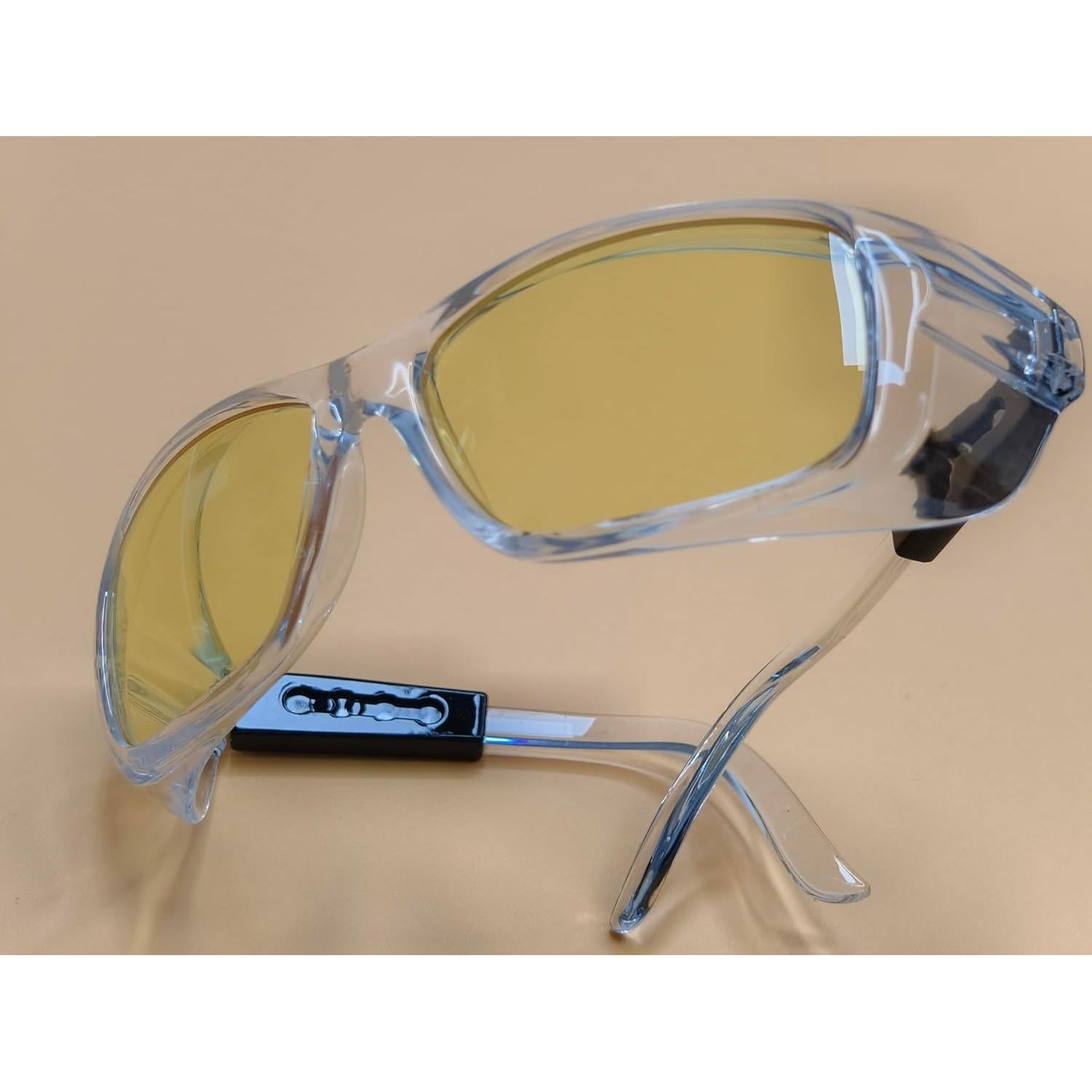 Gafas de Seguridad TR90 ANSI Z87.1 con Lentes Amarillas
